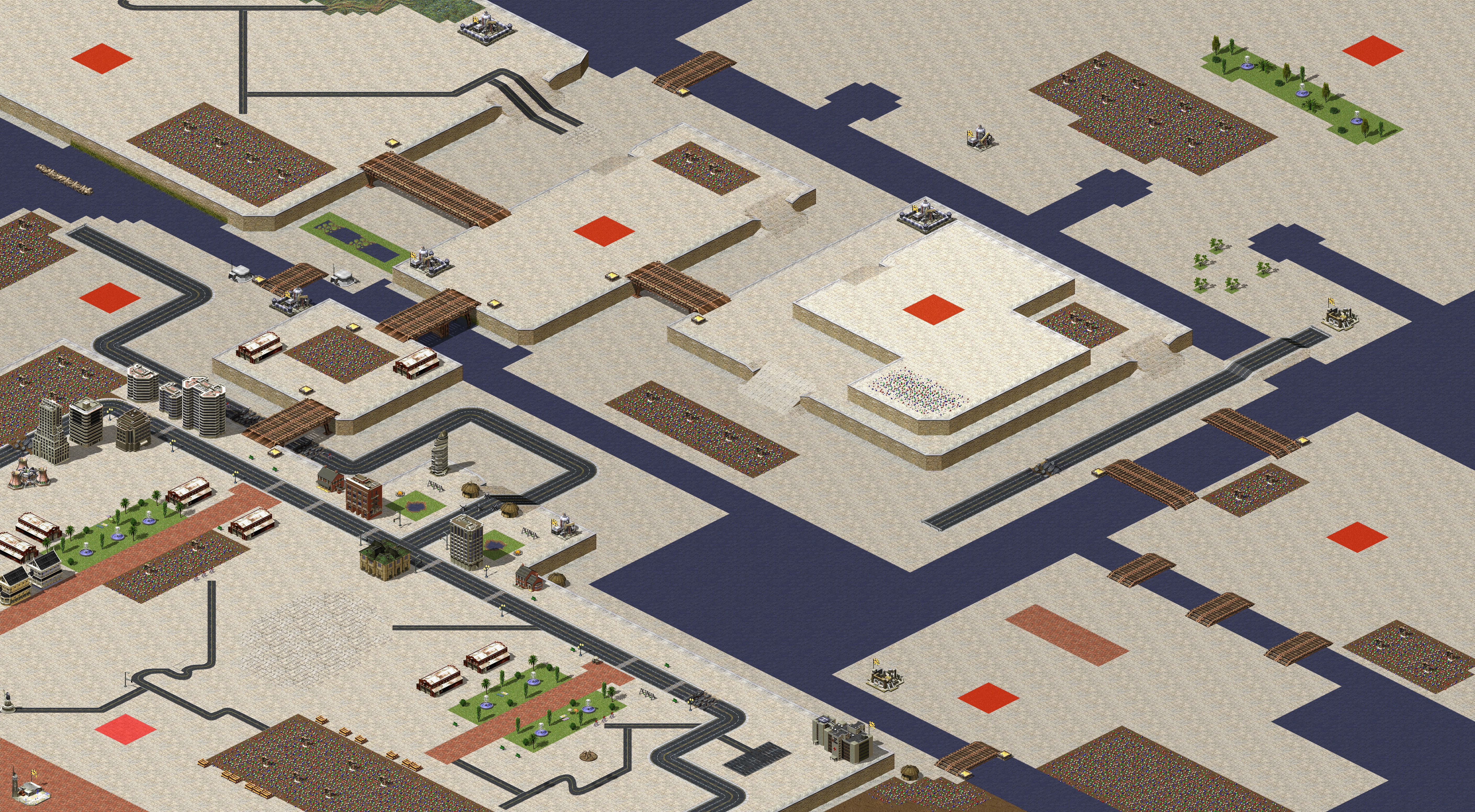 Rendered map: Village Fight