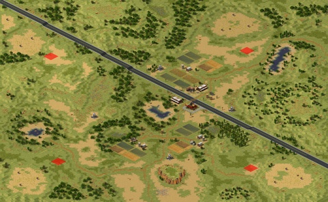 Rendered preview of Golden State Fwy