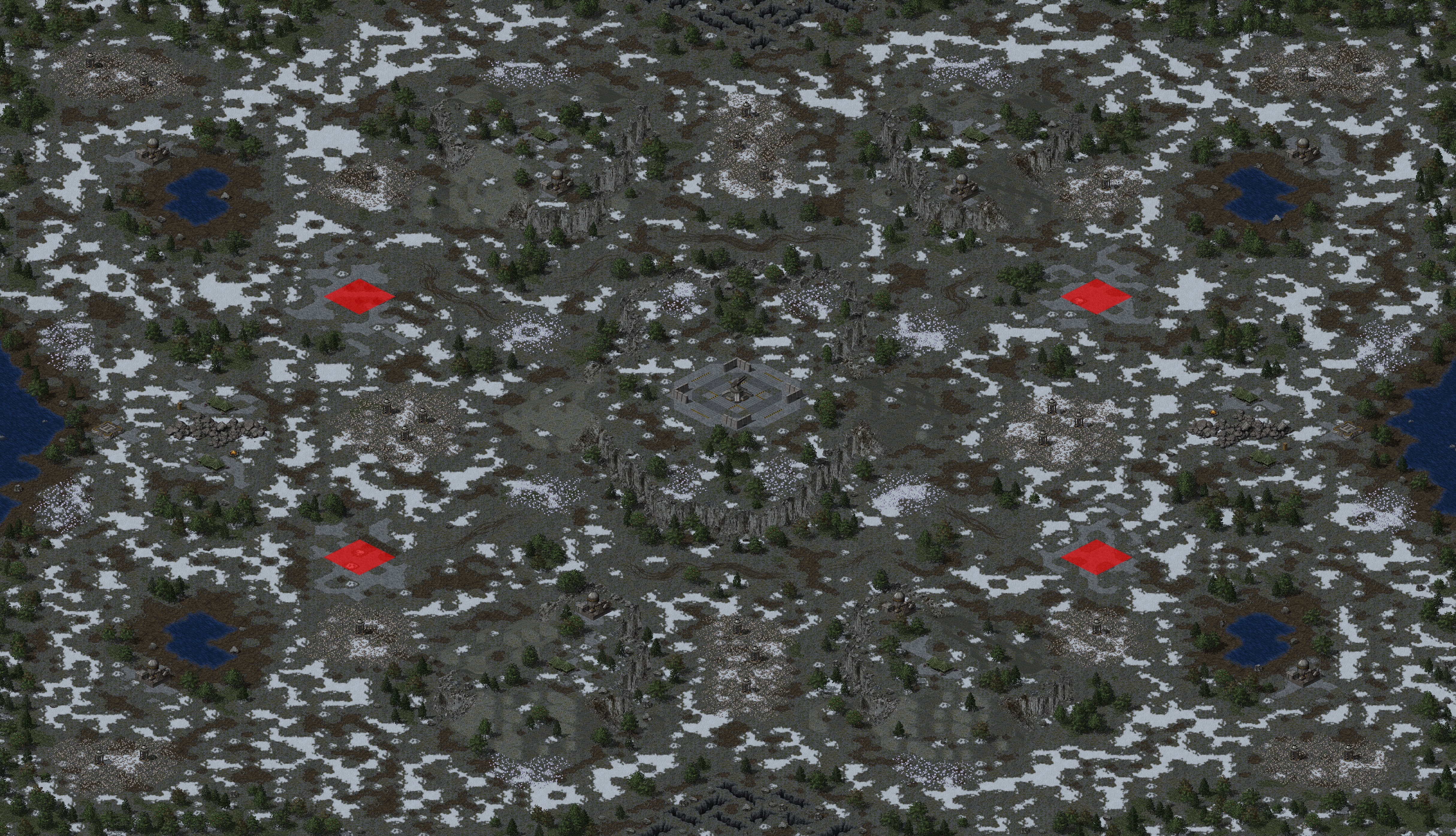 Rendered map: Redoubt Raid