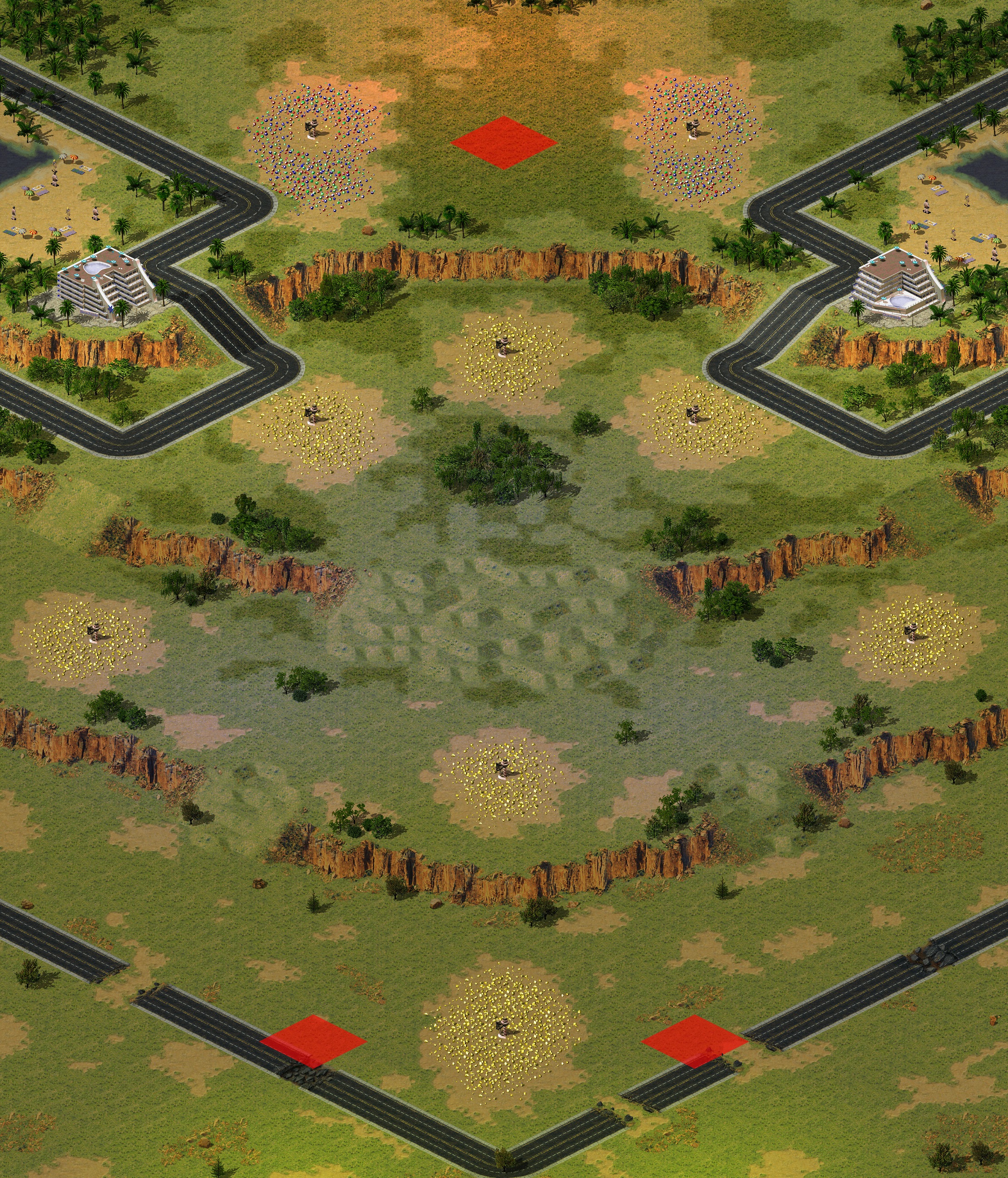 Rendered map: Top o'the Hill