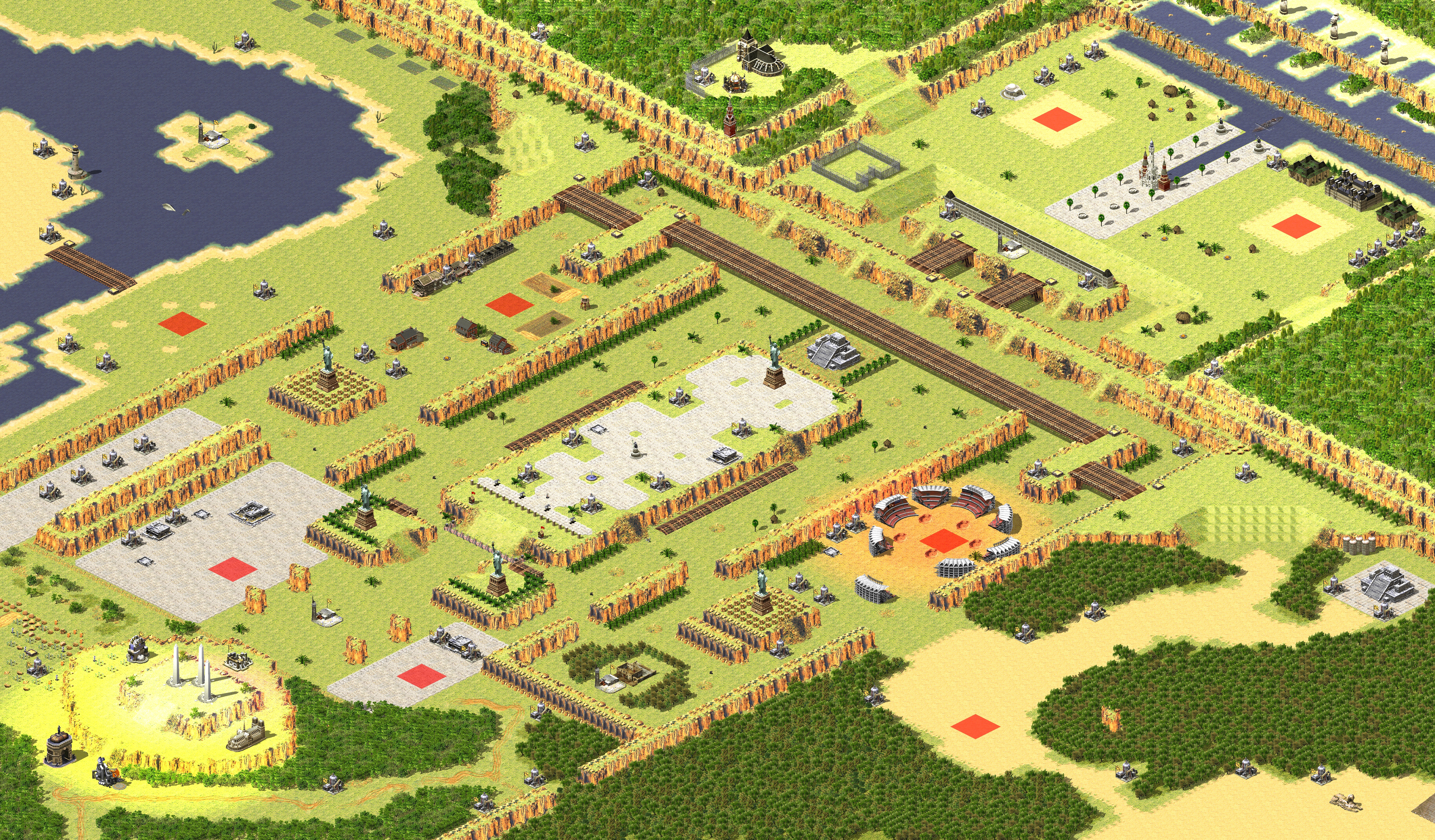 Rendered map: City of Radiance Patch
