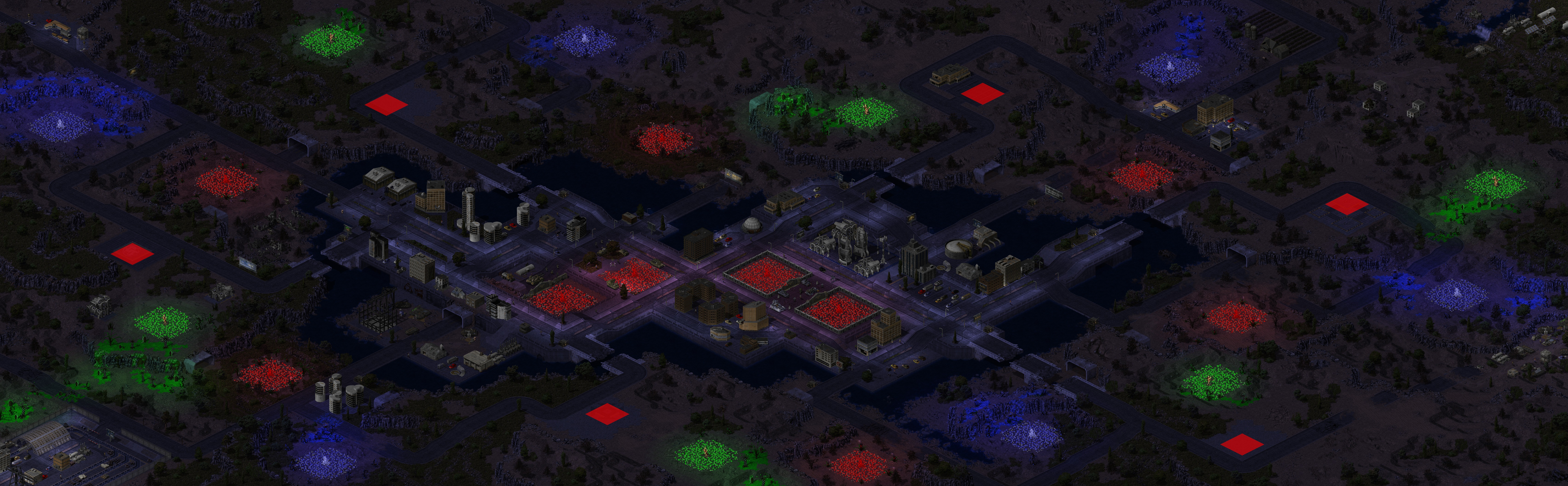 Rendered map: [6] Island City