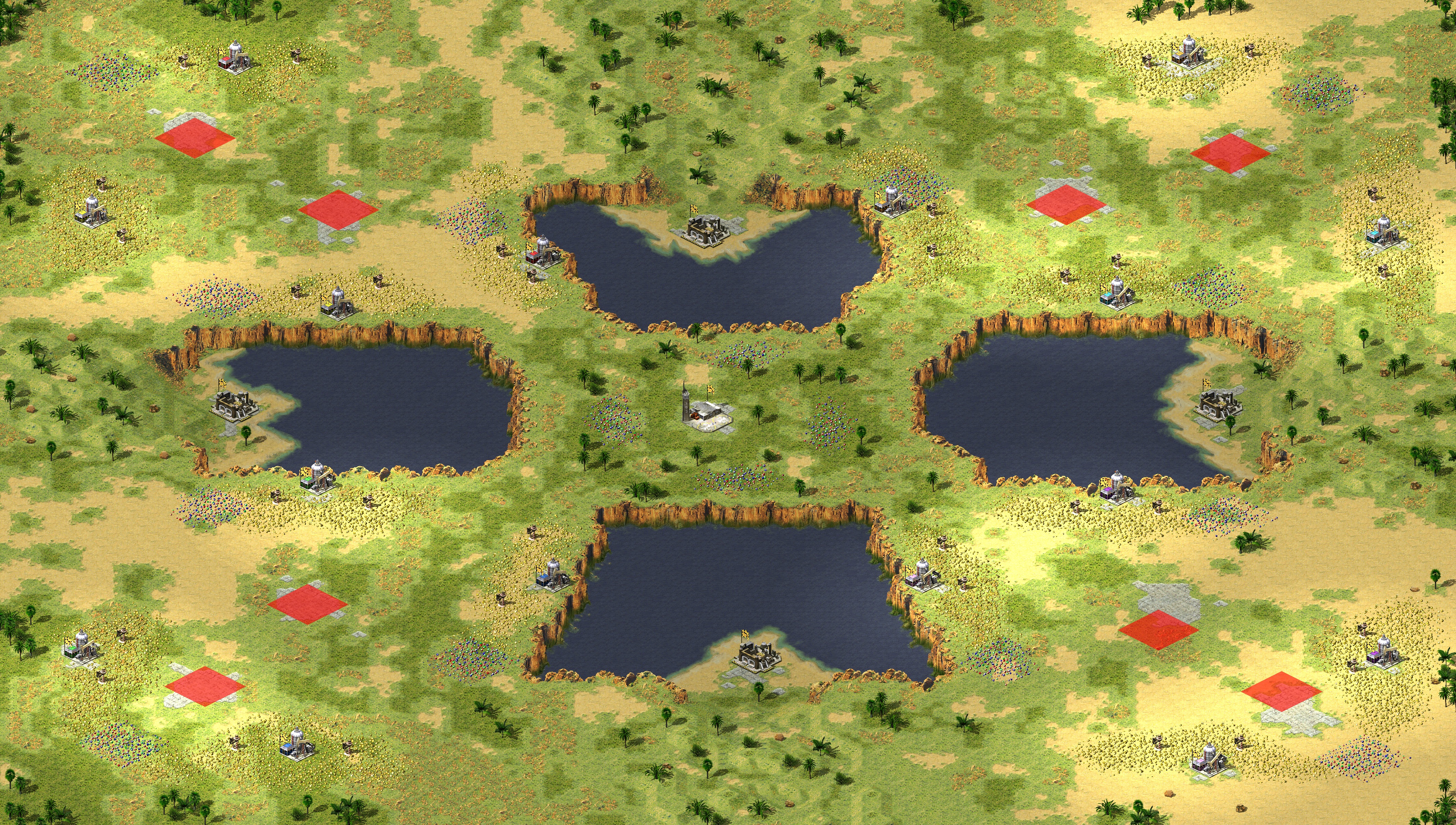 Rendered map: Showdown 2.0