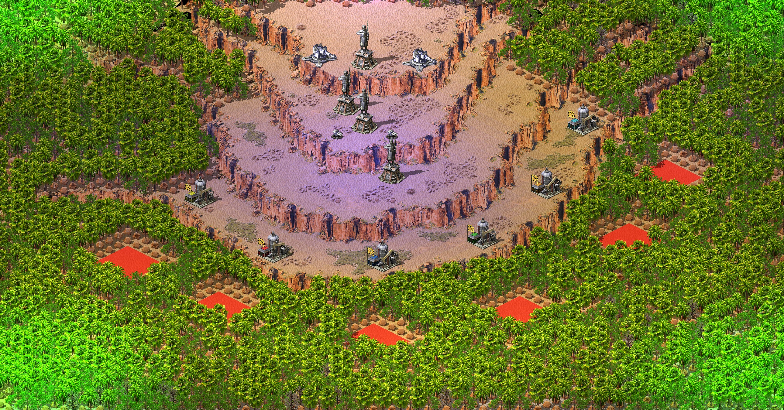 Rendered map: War For The Top WFTT