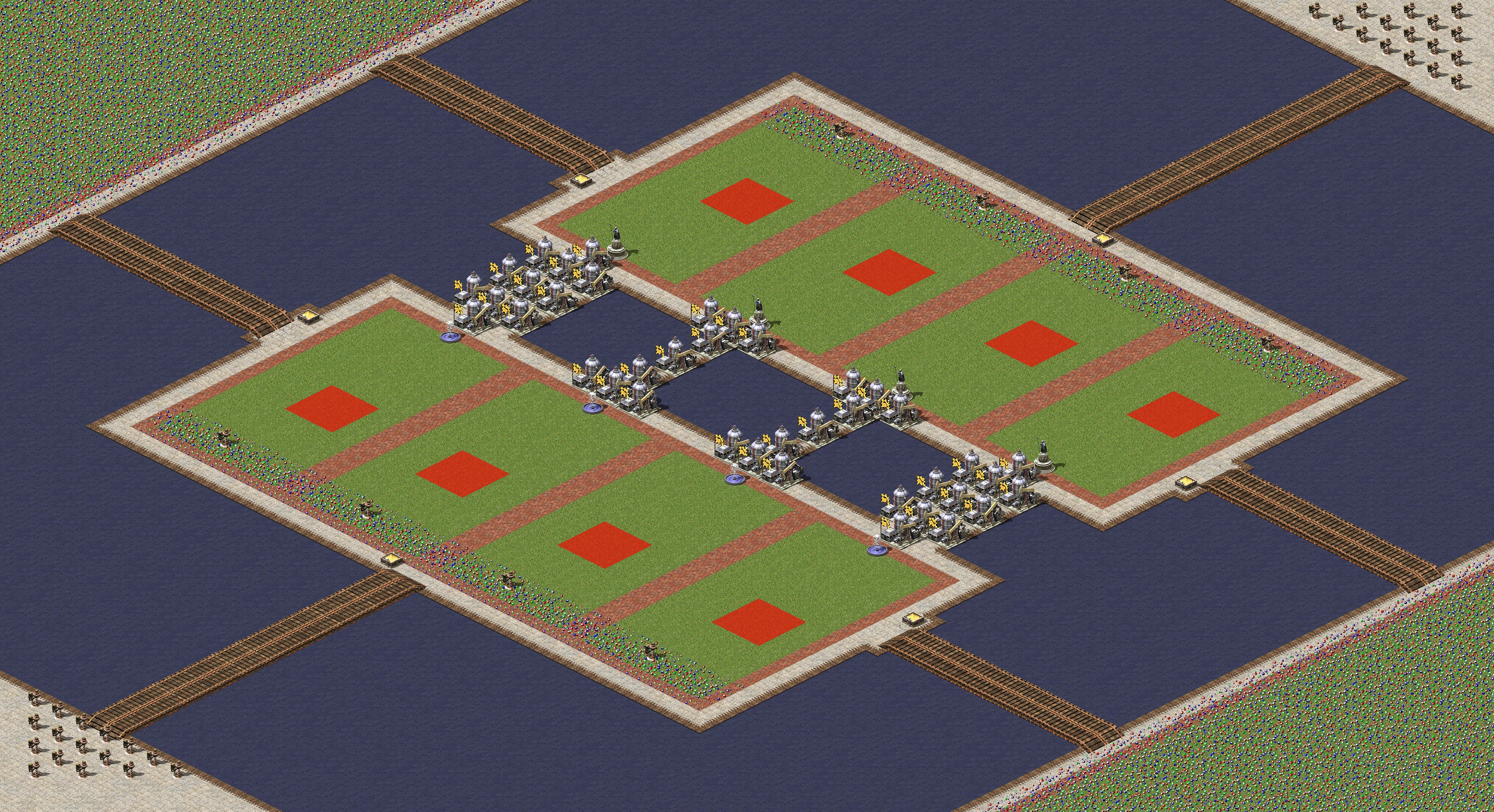 Rendered map: Bridge Oil Blockade (4v4)