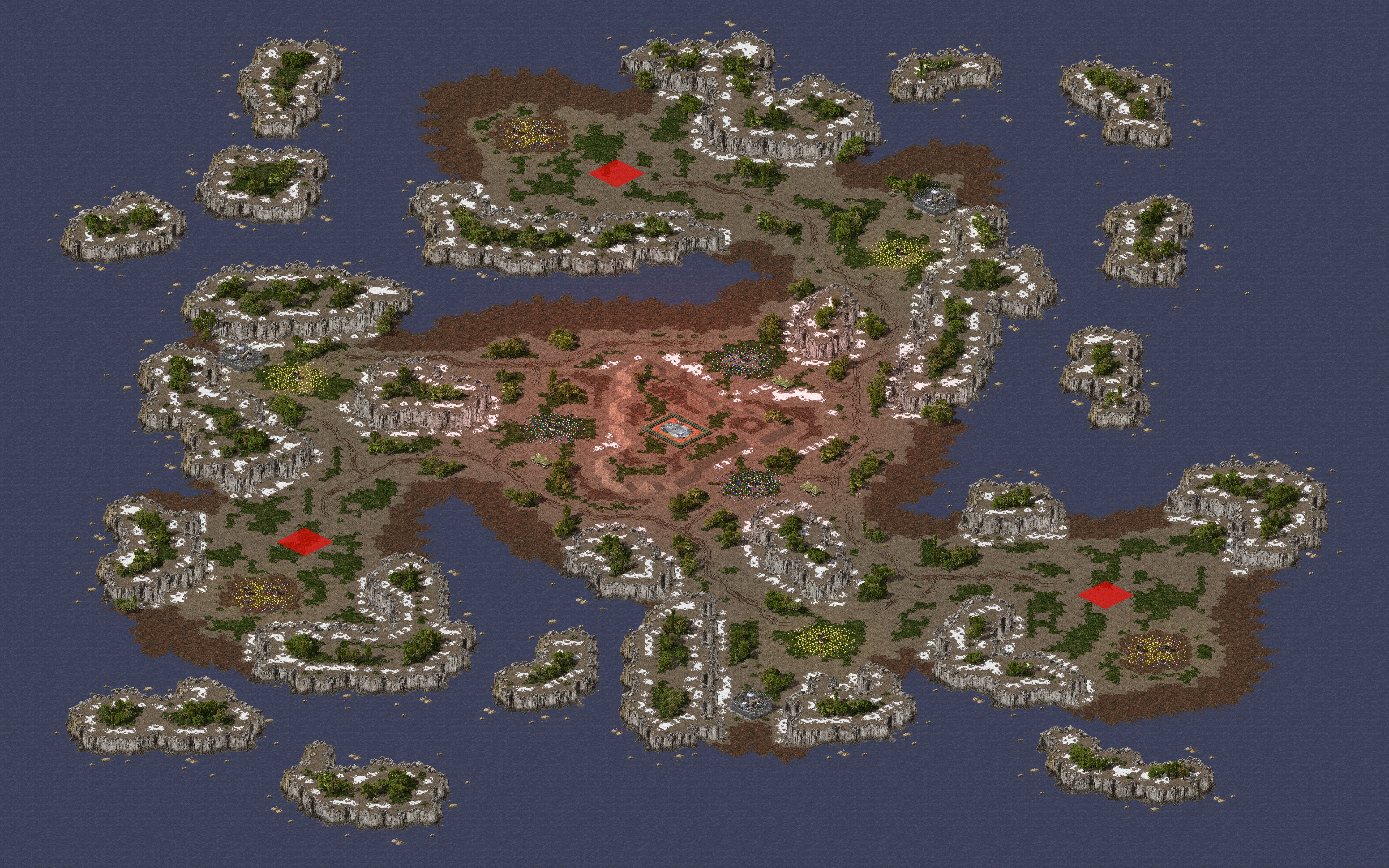 Rendered map: Pyroclasm (3)