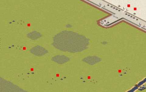Rendered preview of 2 Allied vs 6 Soviet