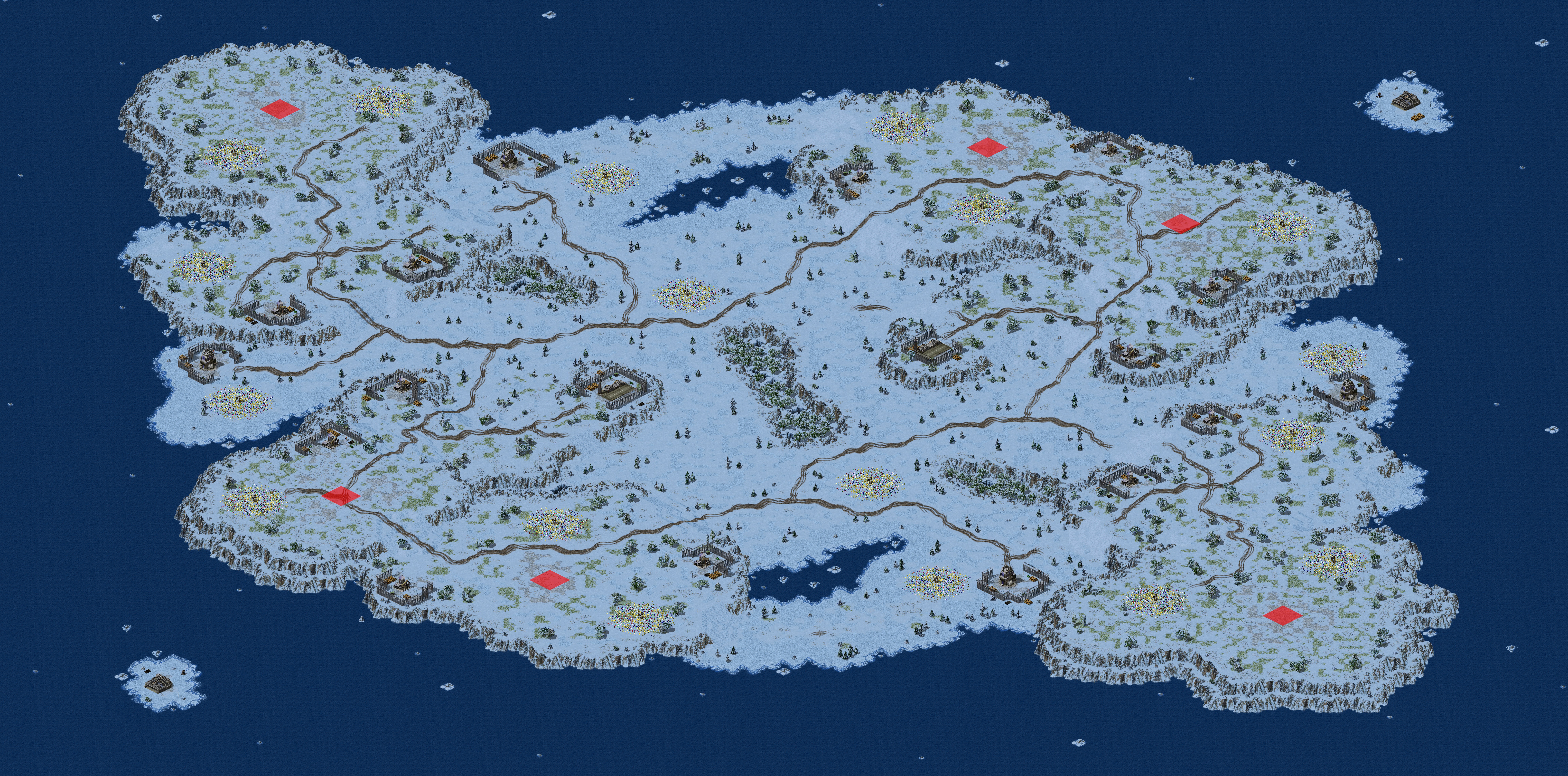 Rendered map: Pinnacle Freeze