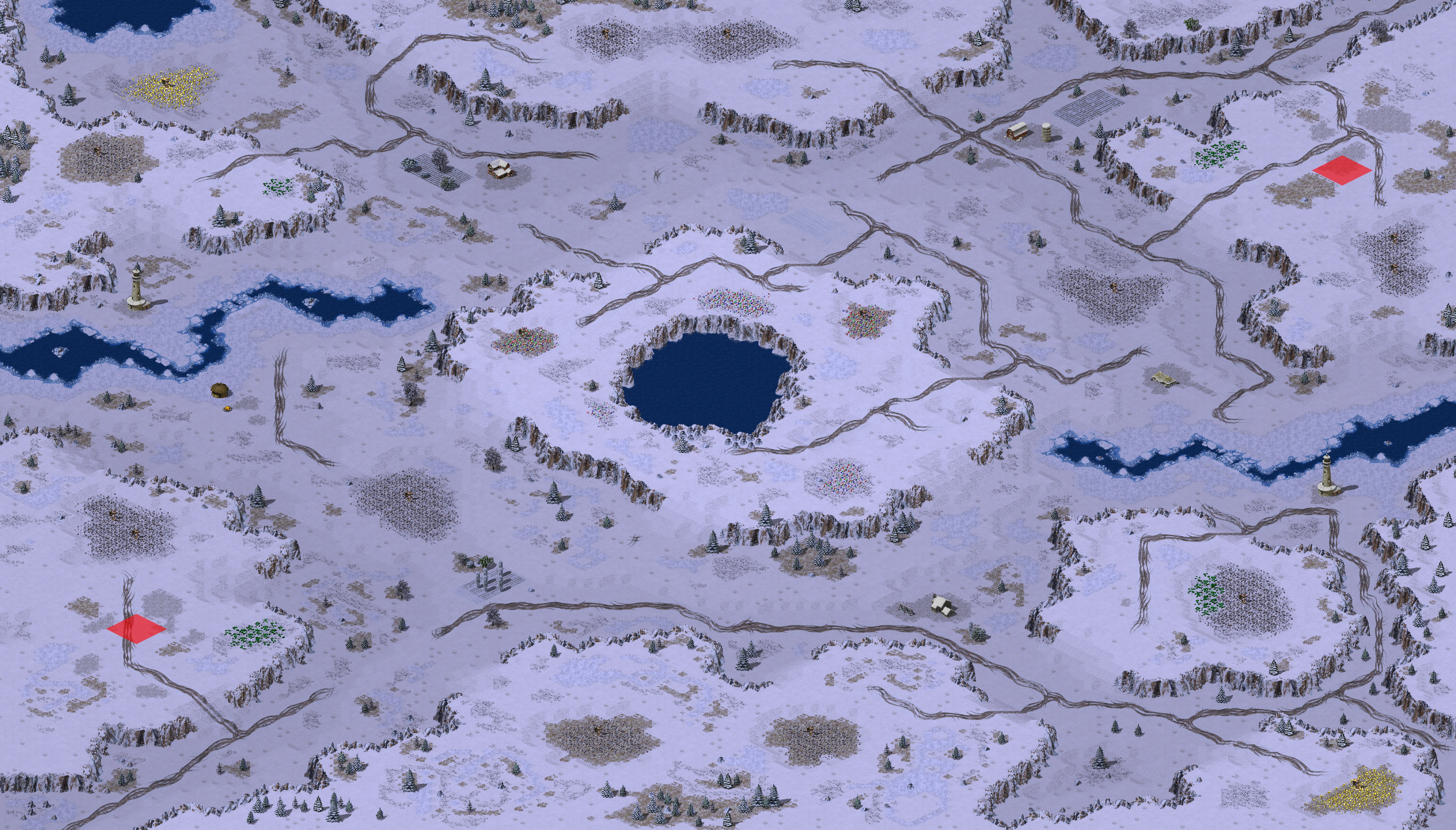Rendered map: A Blazing Fire