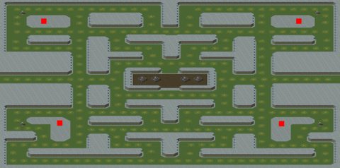 Rendered preview of Pac-Man Maze