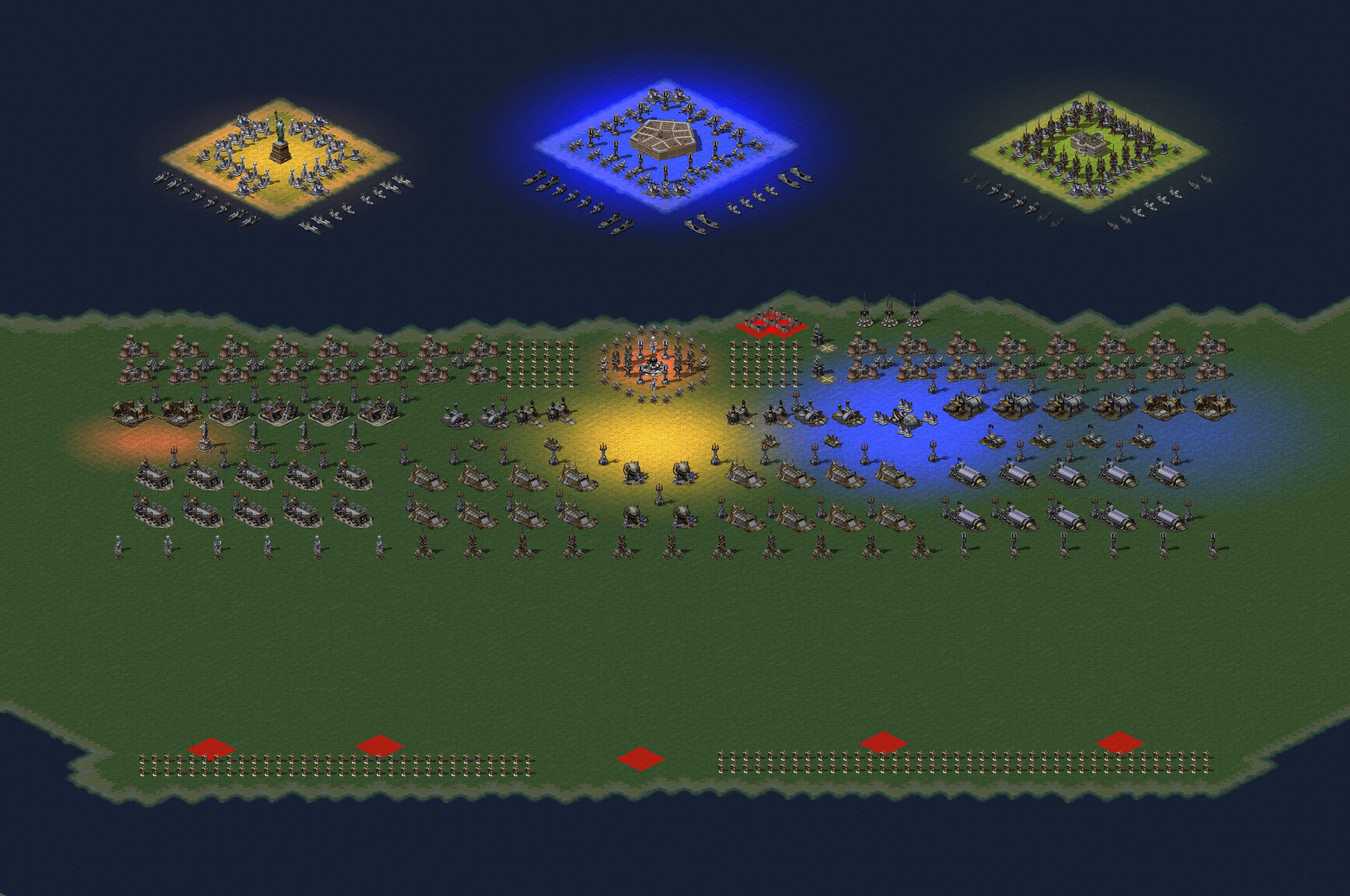 Rendered map: Y MISSION