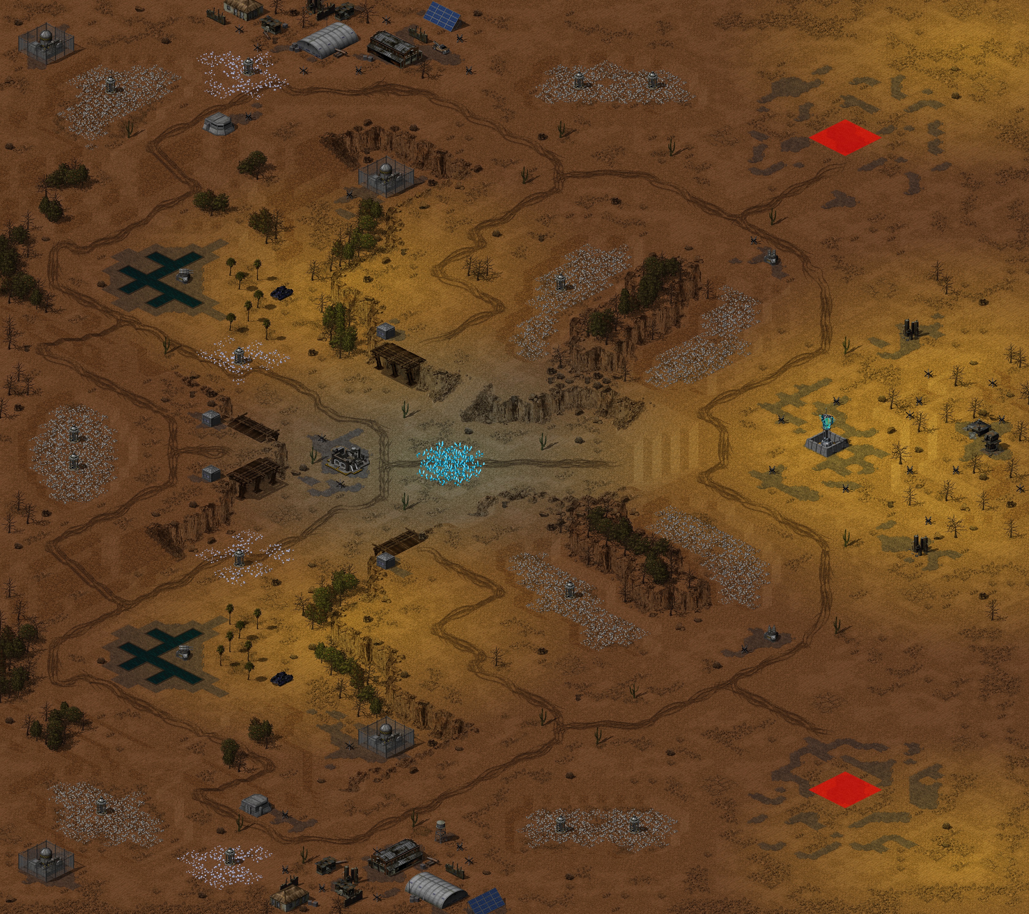 Rendered map: Ravens Pass