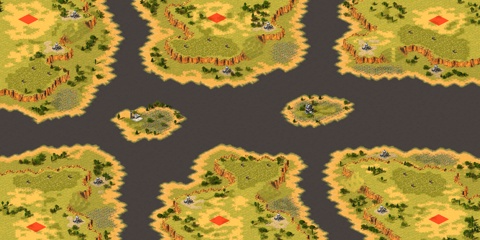 Rendered preview of Tropico Islands (by gowmanAG)