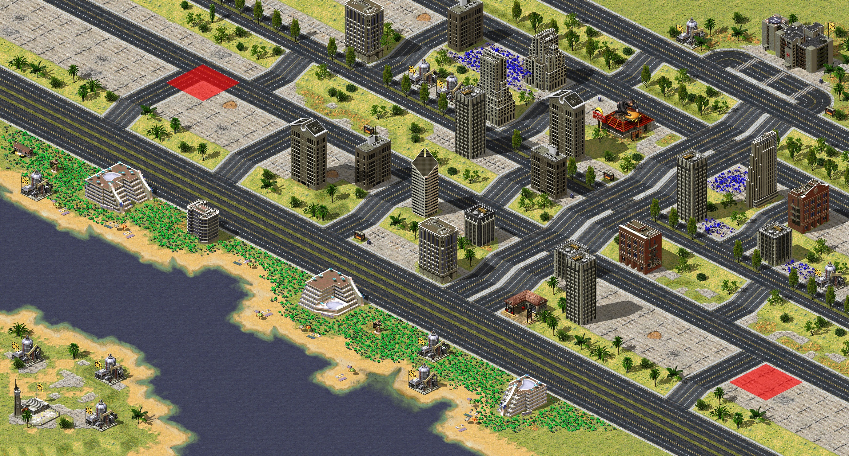 Rendered map: (2) New Heights