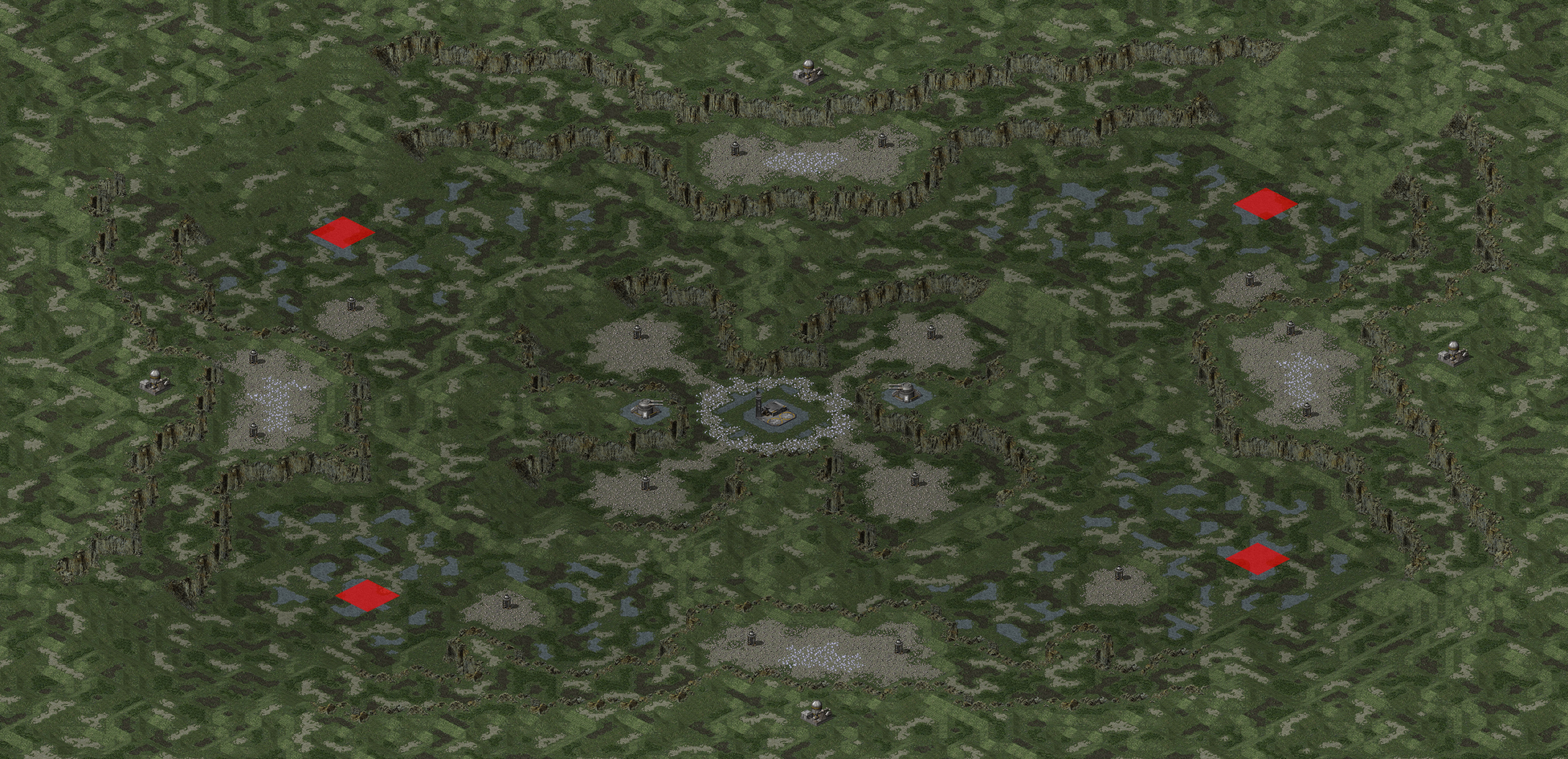 Rendered map: Shattered