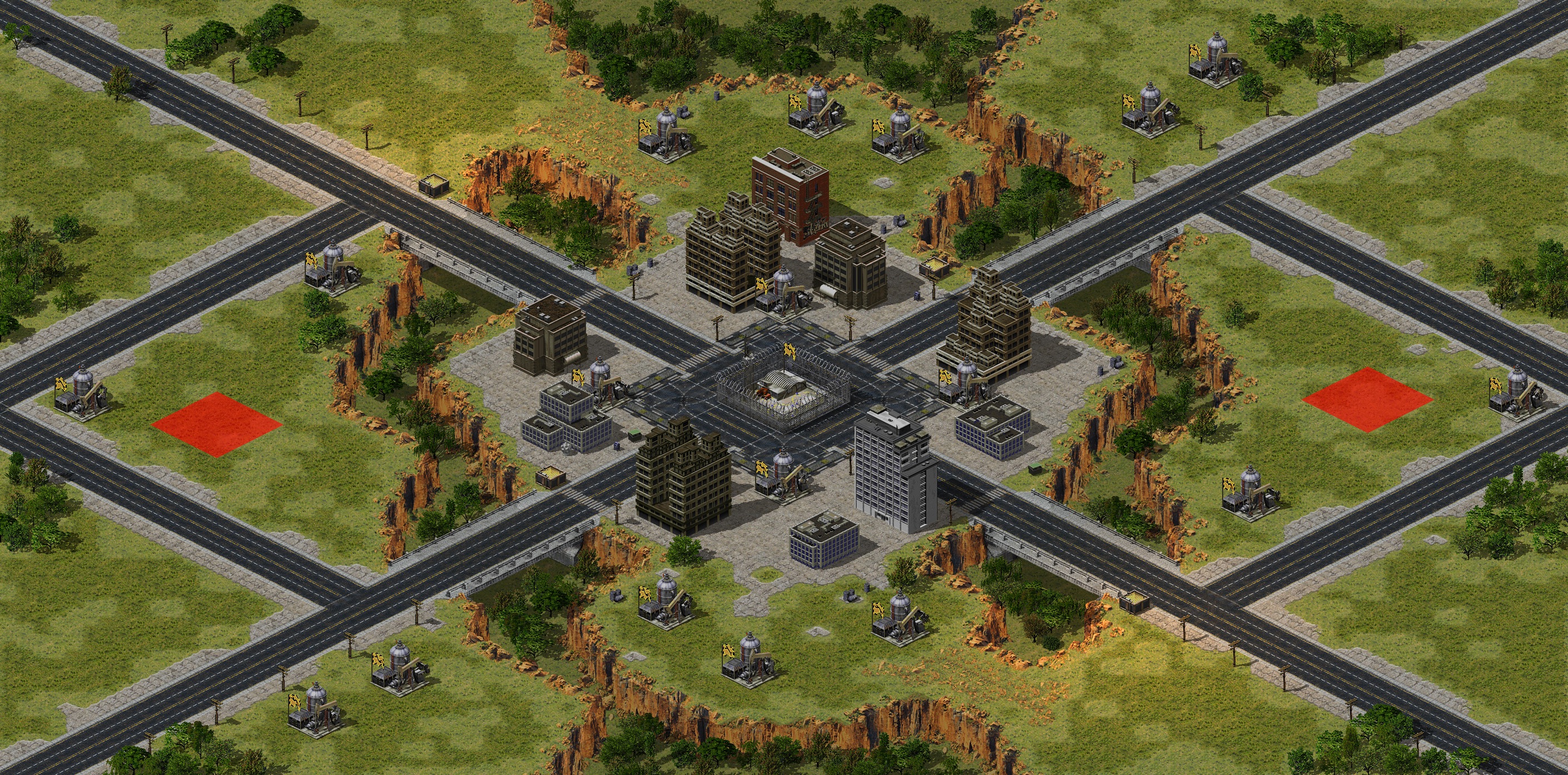 Rendered map: (2) Urban Rush