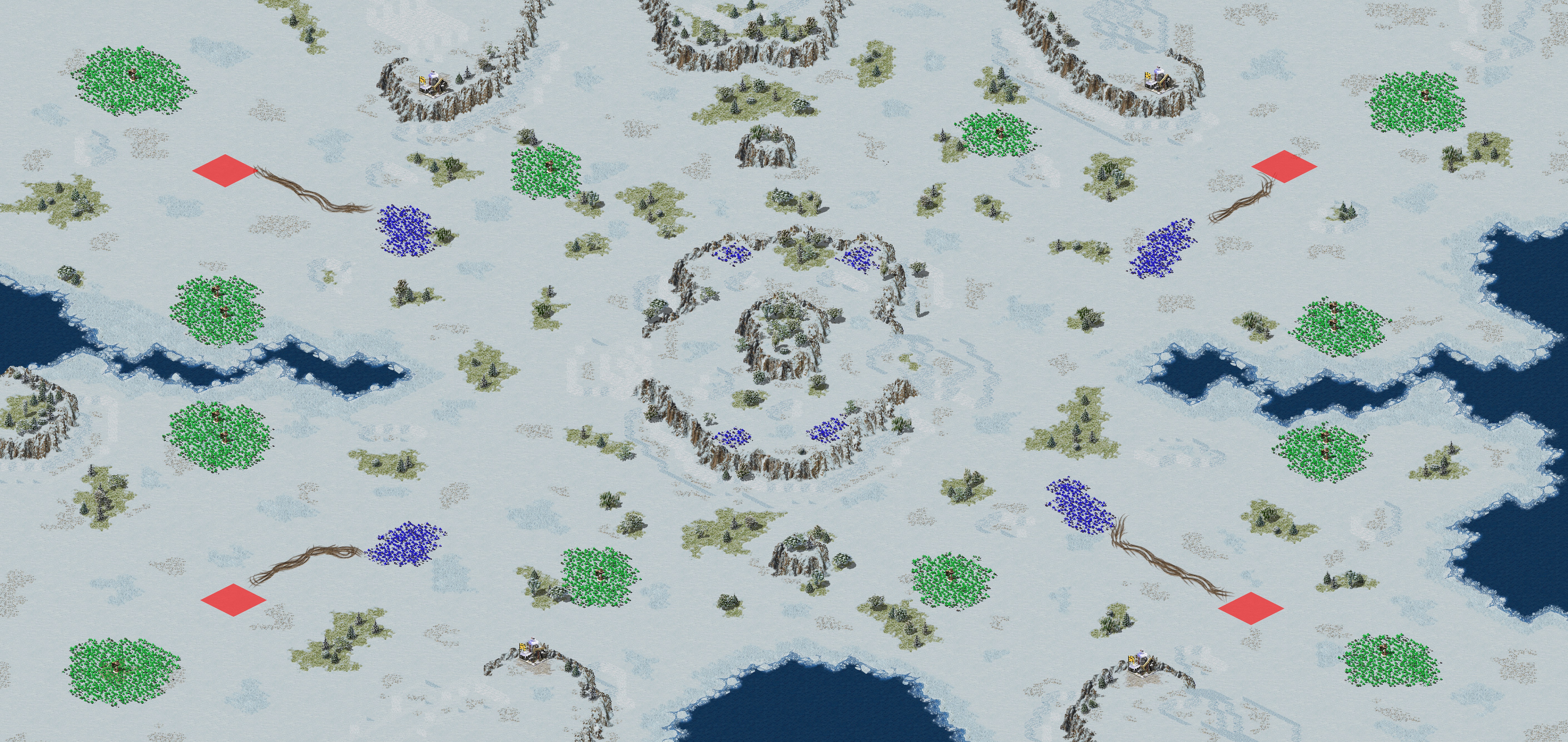 Rendered map: (4) Stronghold