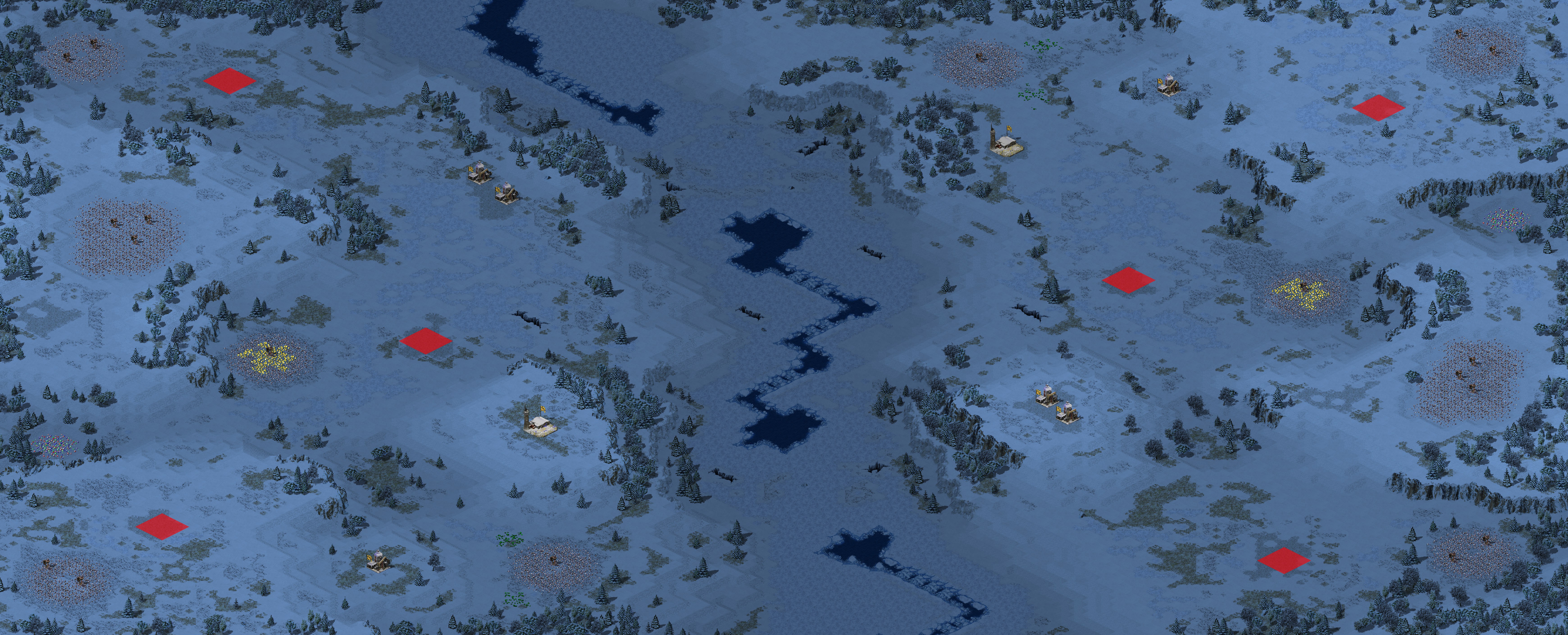 Rendered map: Living Death Girls