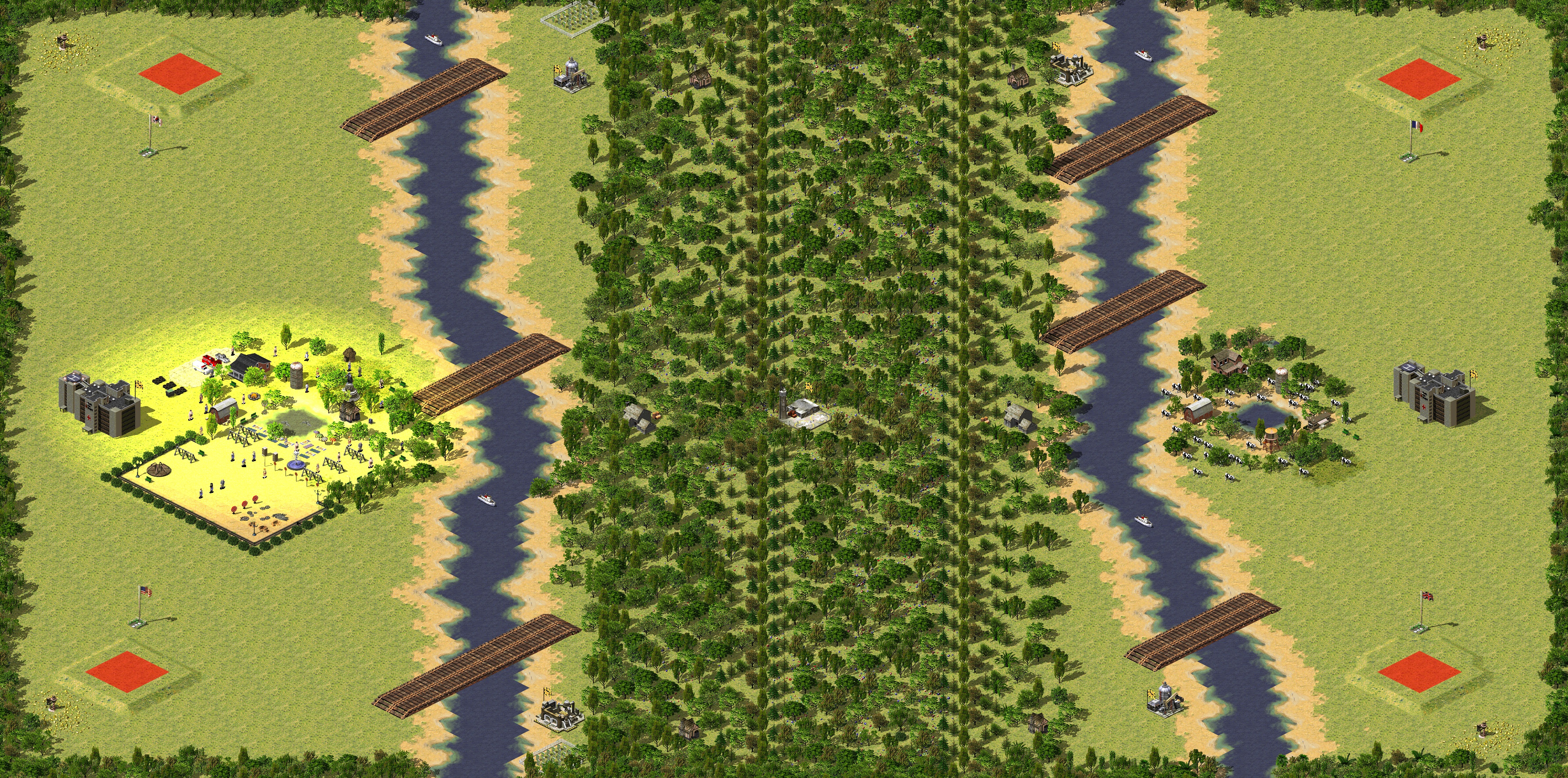 Rendered map: Heather's Forest