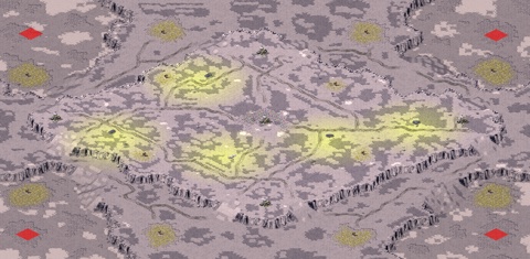 Rendered preview of Four Craters (4)