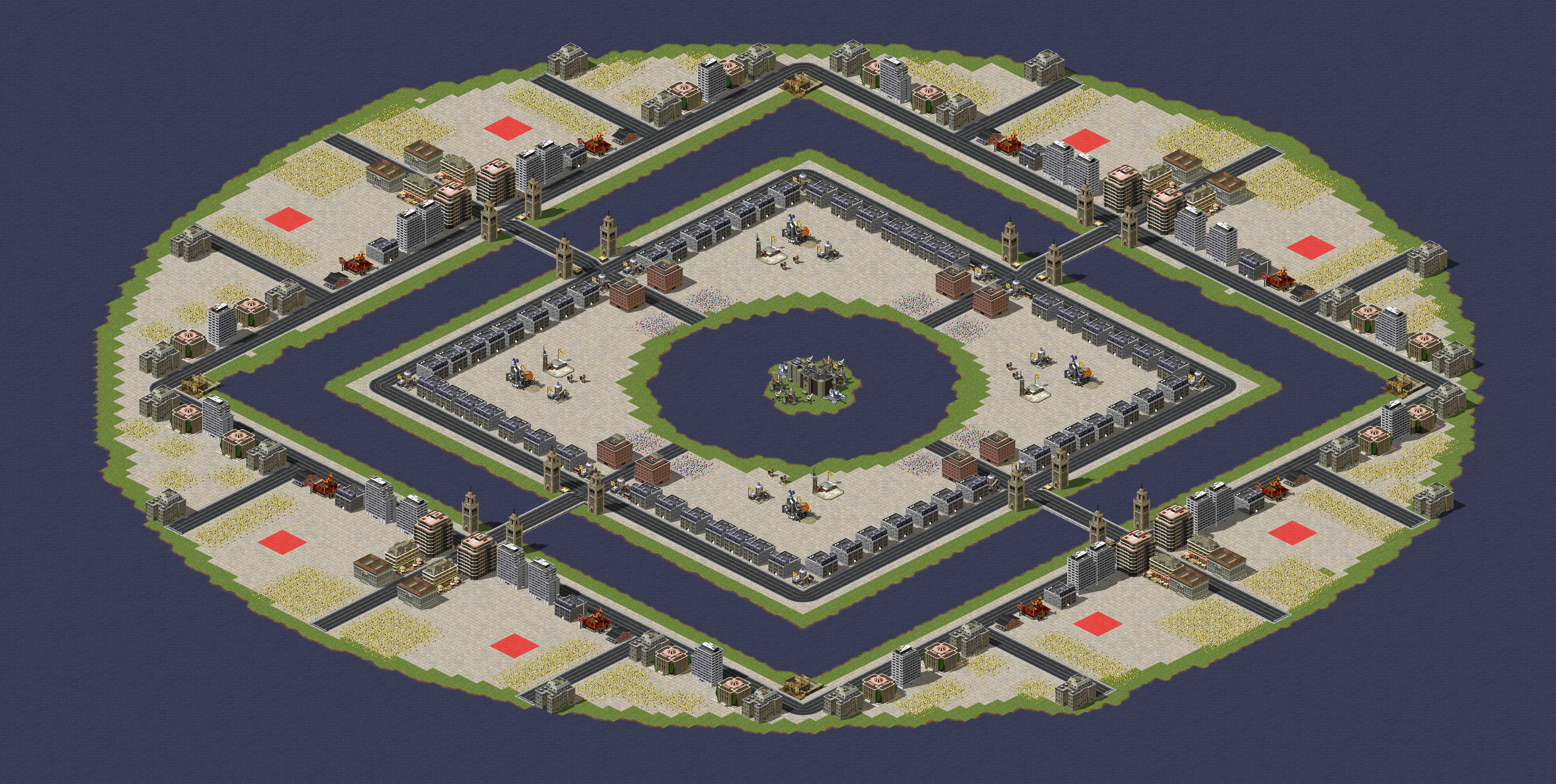 Rendered map: 天圆地方
