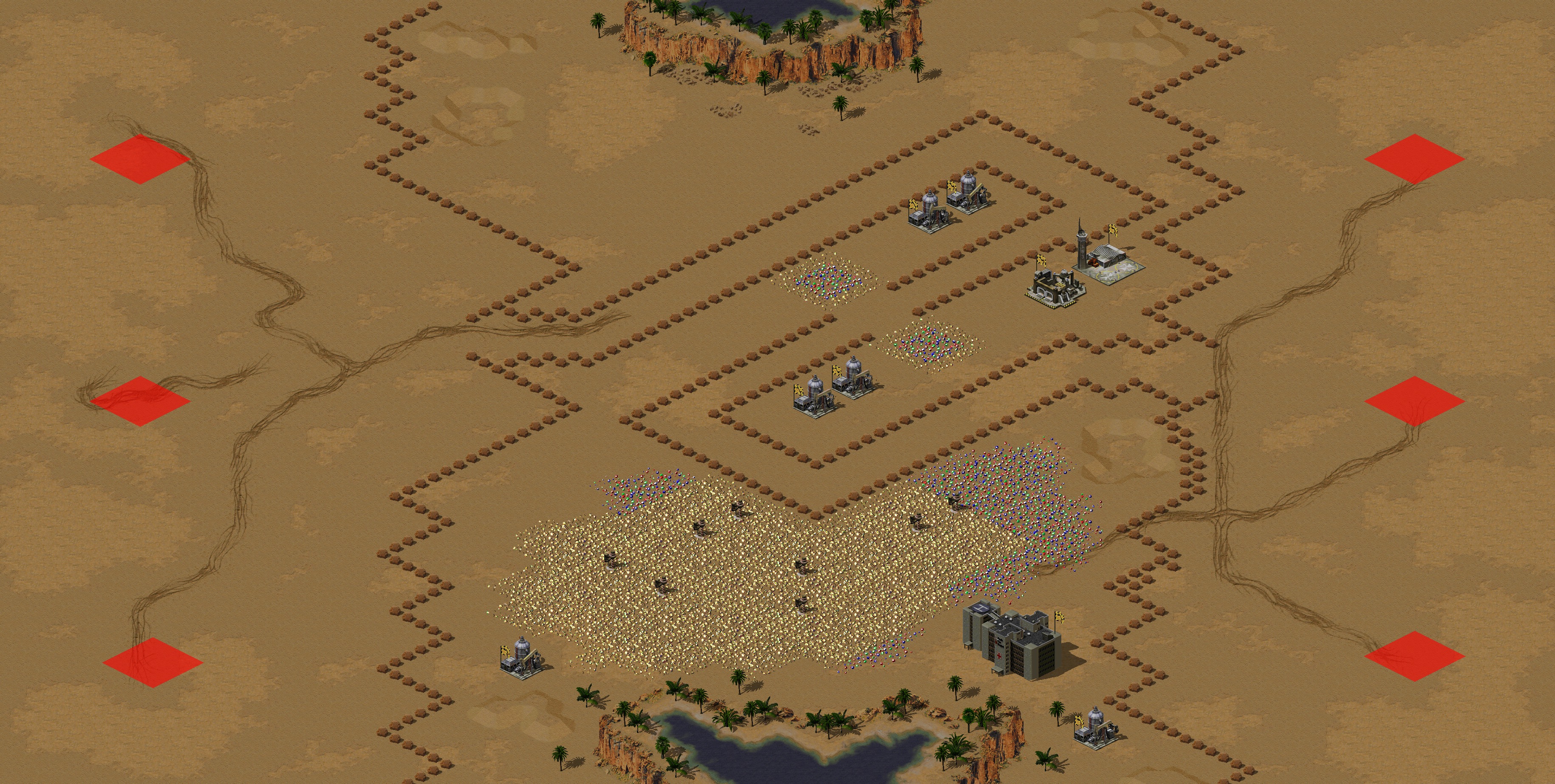 Rendered map: Egypt Stone Region Journey