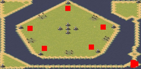 Rendered preview of Pentagon Patch of Land (5)