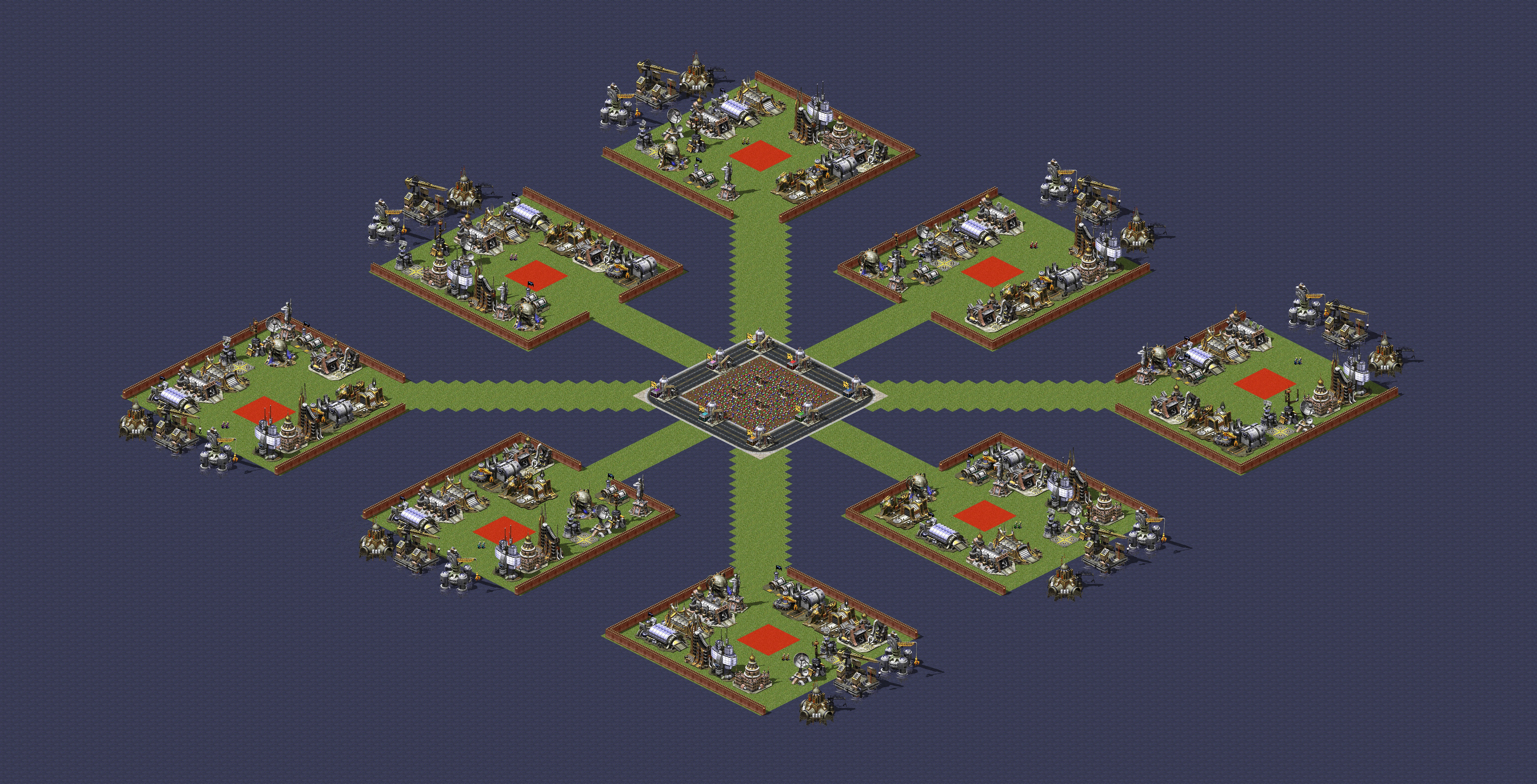Rendered map: Tech Chaos