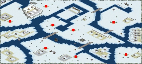 Rendered preview of Fox vs Bear vs Tigers vs Wolves (1v1v2v4)