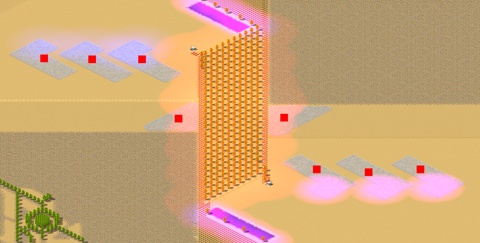 Rendered preview of 4v4 Desert Jungle