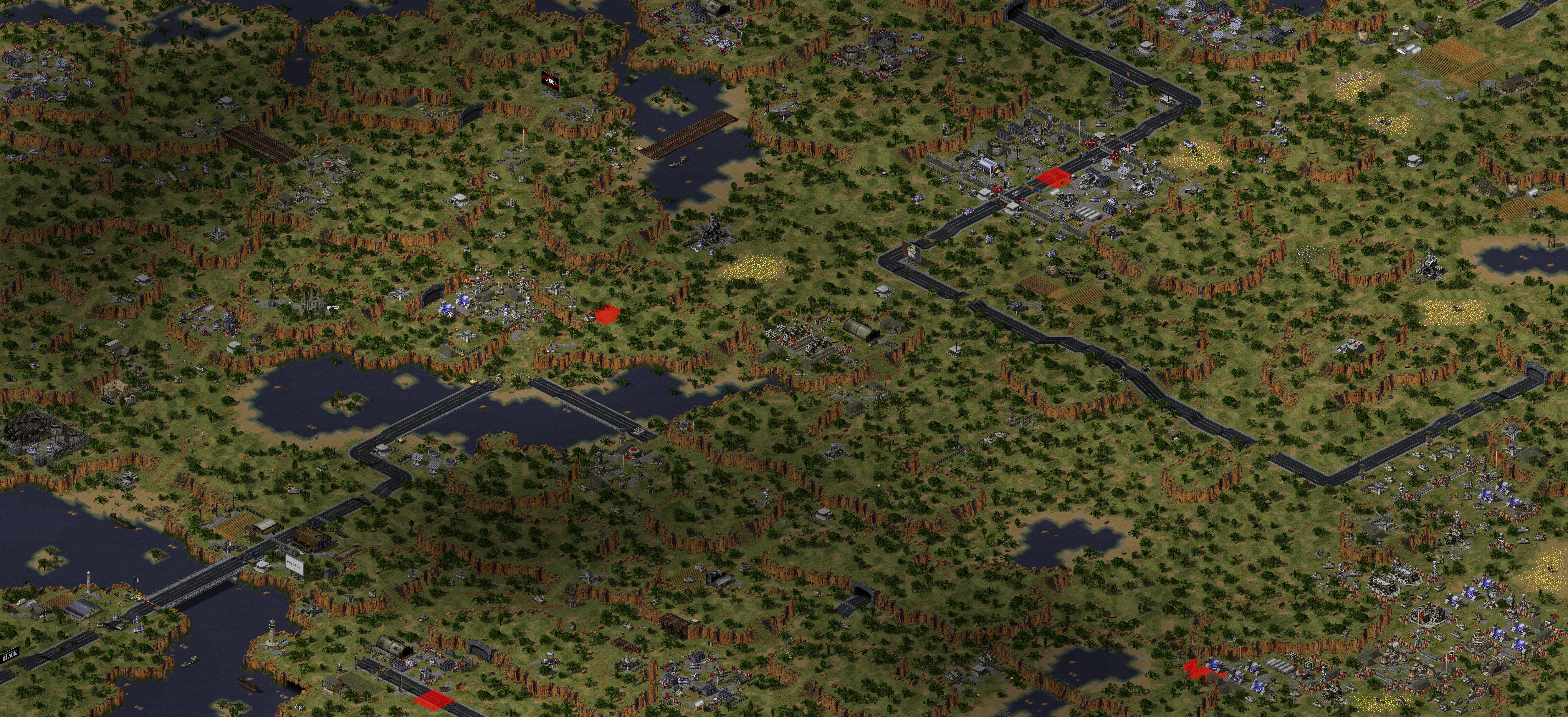 Rendered map: Allies: Downfall