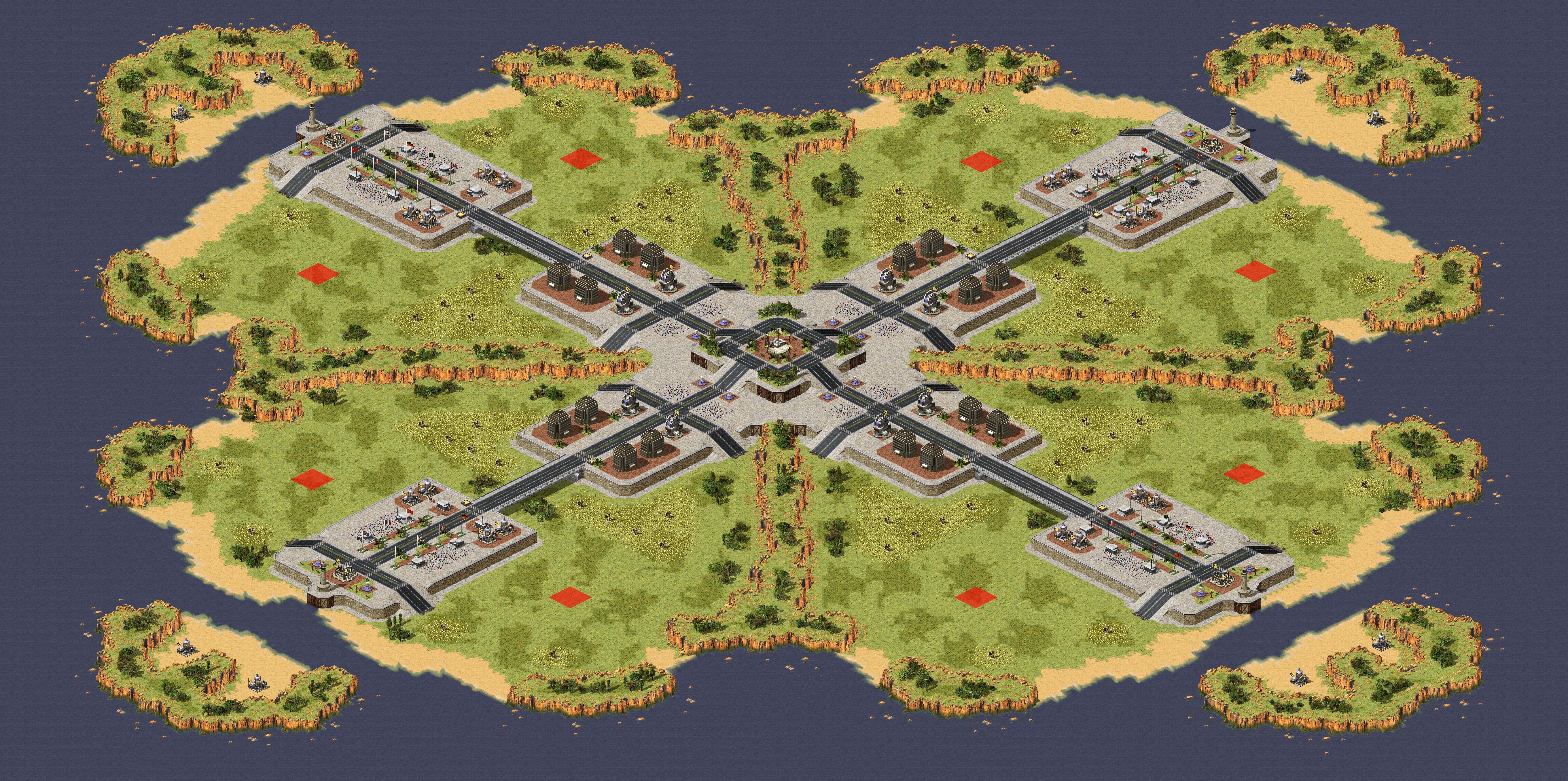 Rendered map: Clover