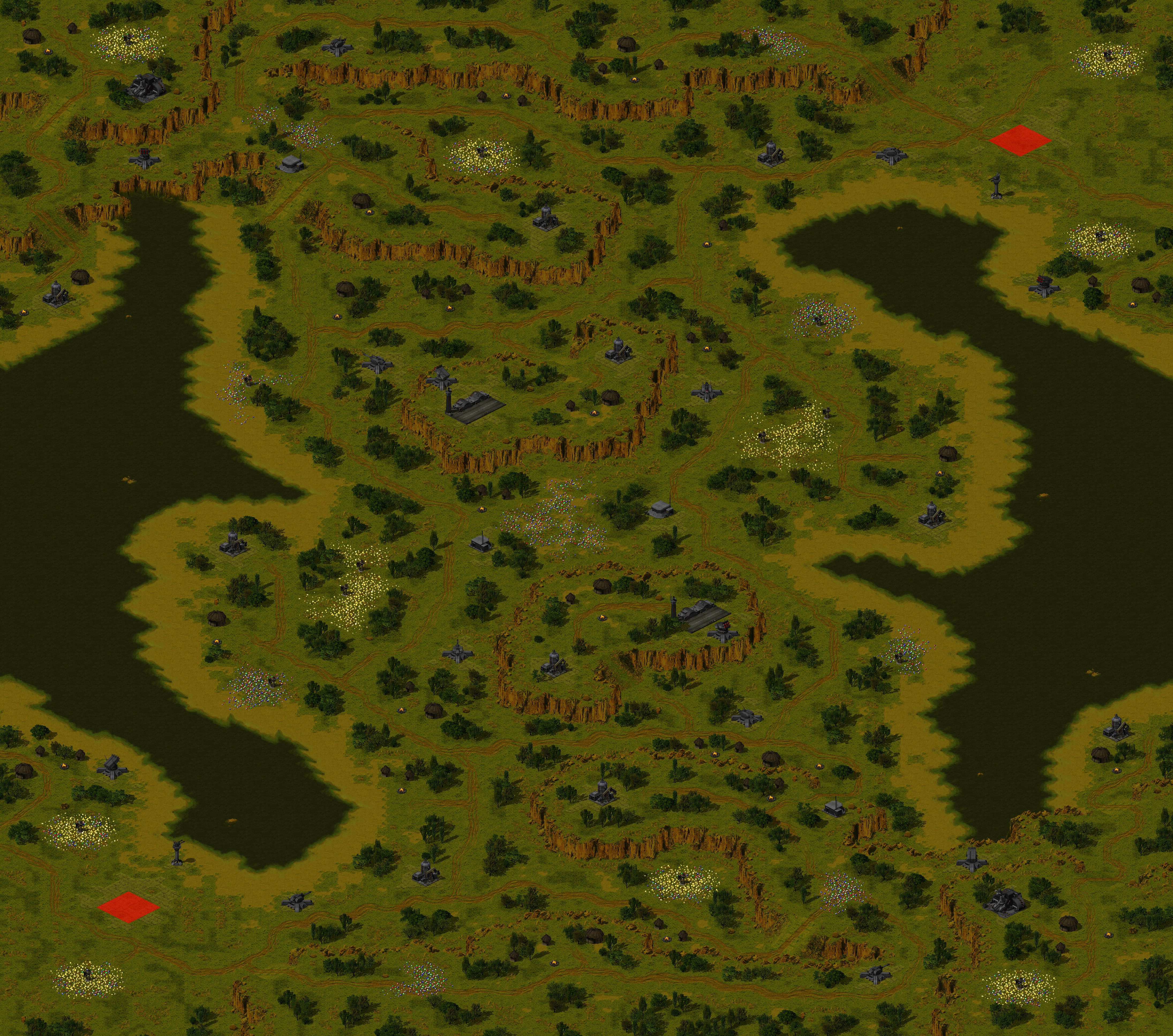 Rendered map: Canals of Carnage
