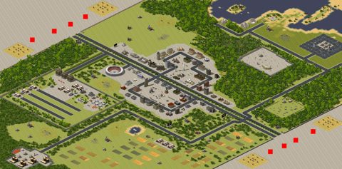 Rendered preview of Small Town Air Battle