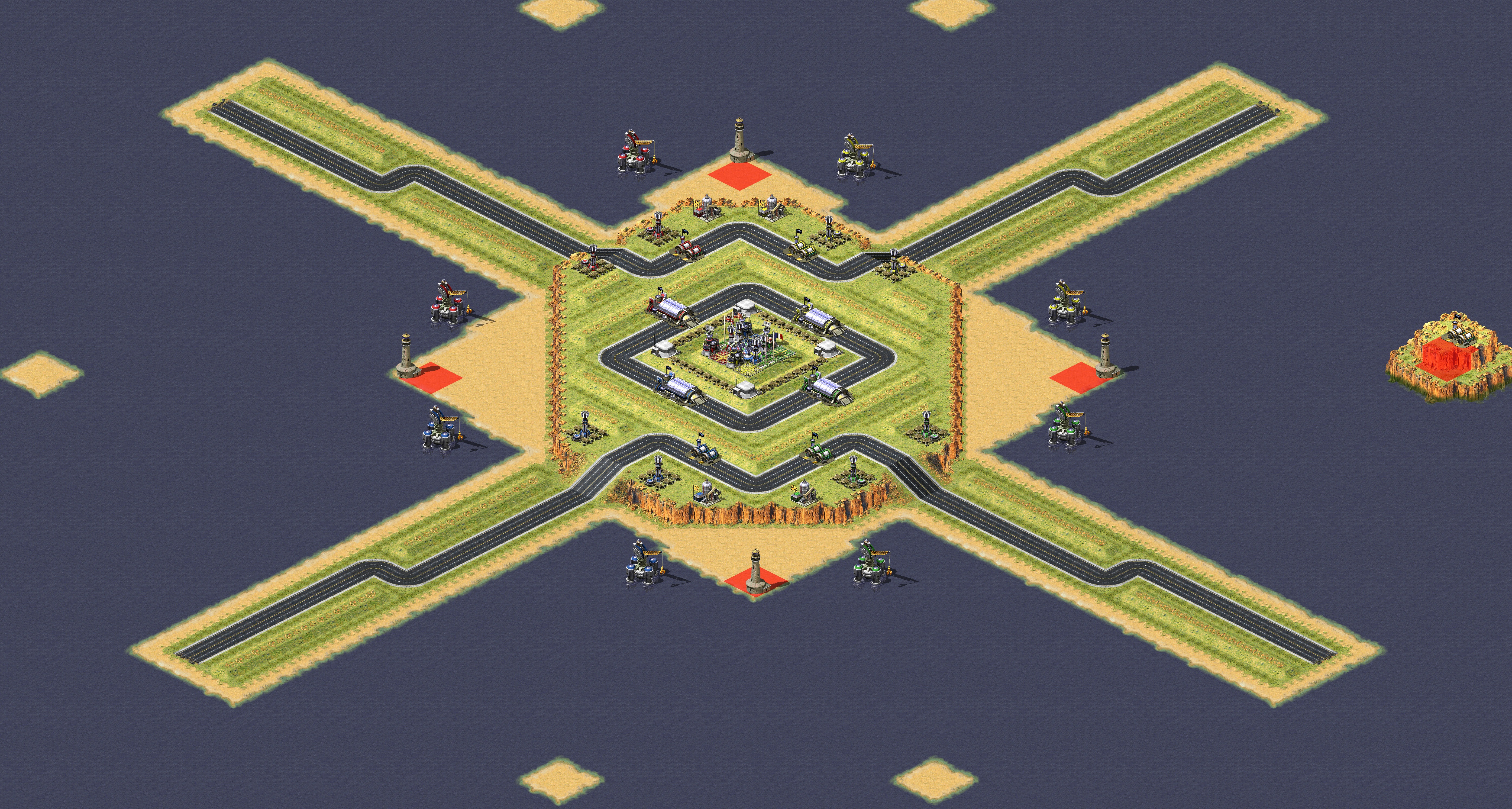 Rendered map: LowTech7.1(Amer/Brit/Fra/Kor)by:Dctanxman