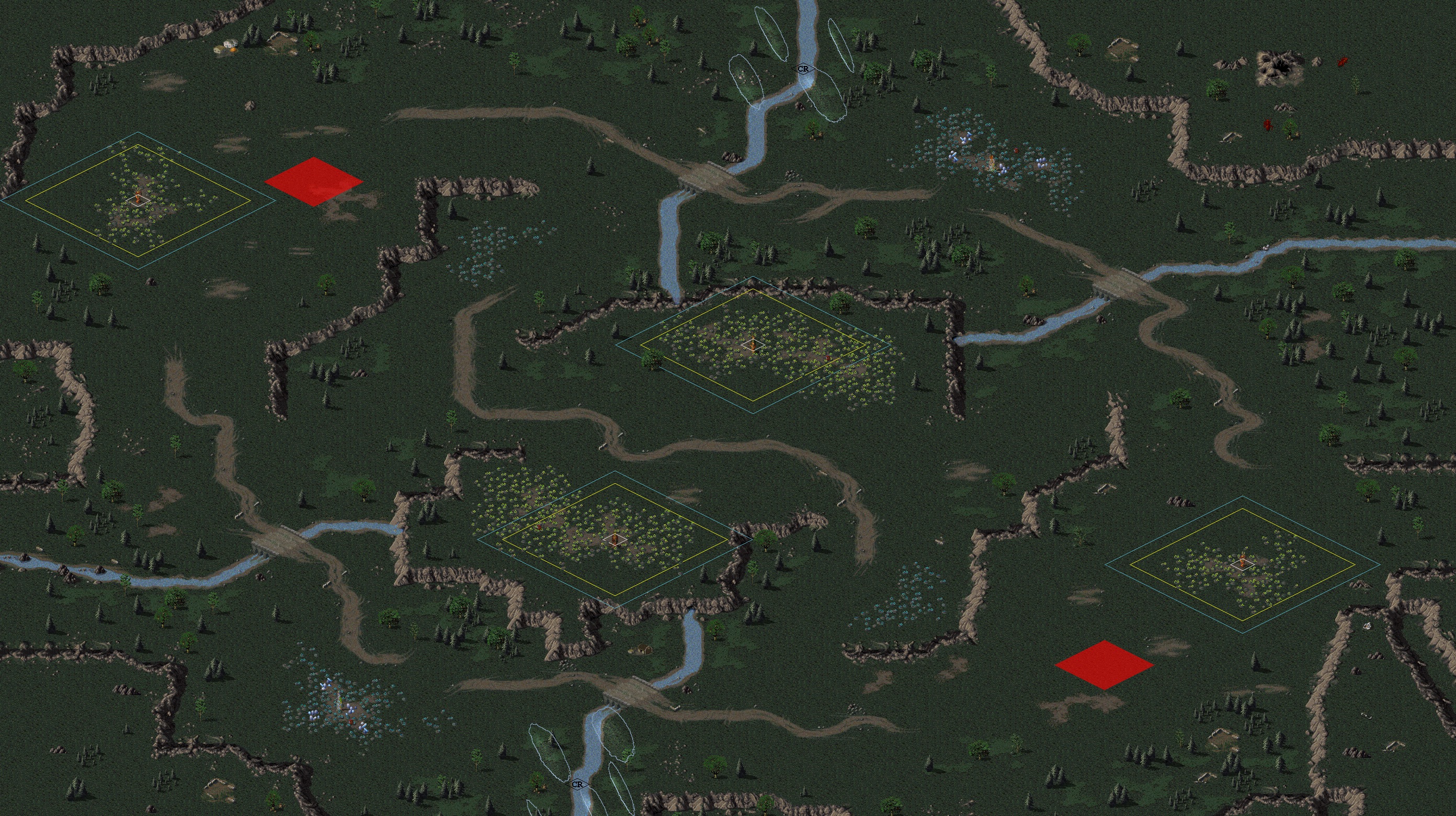 Rendered map: Forest of Fear