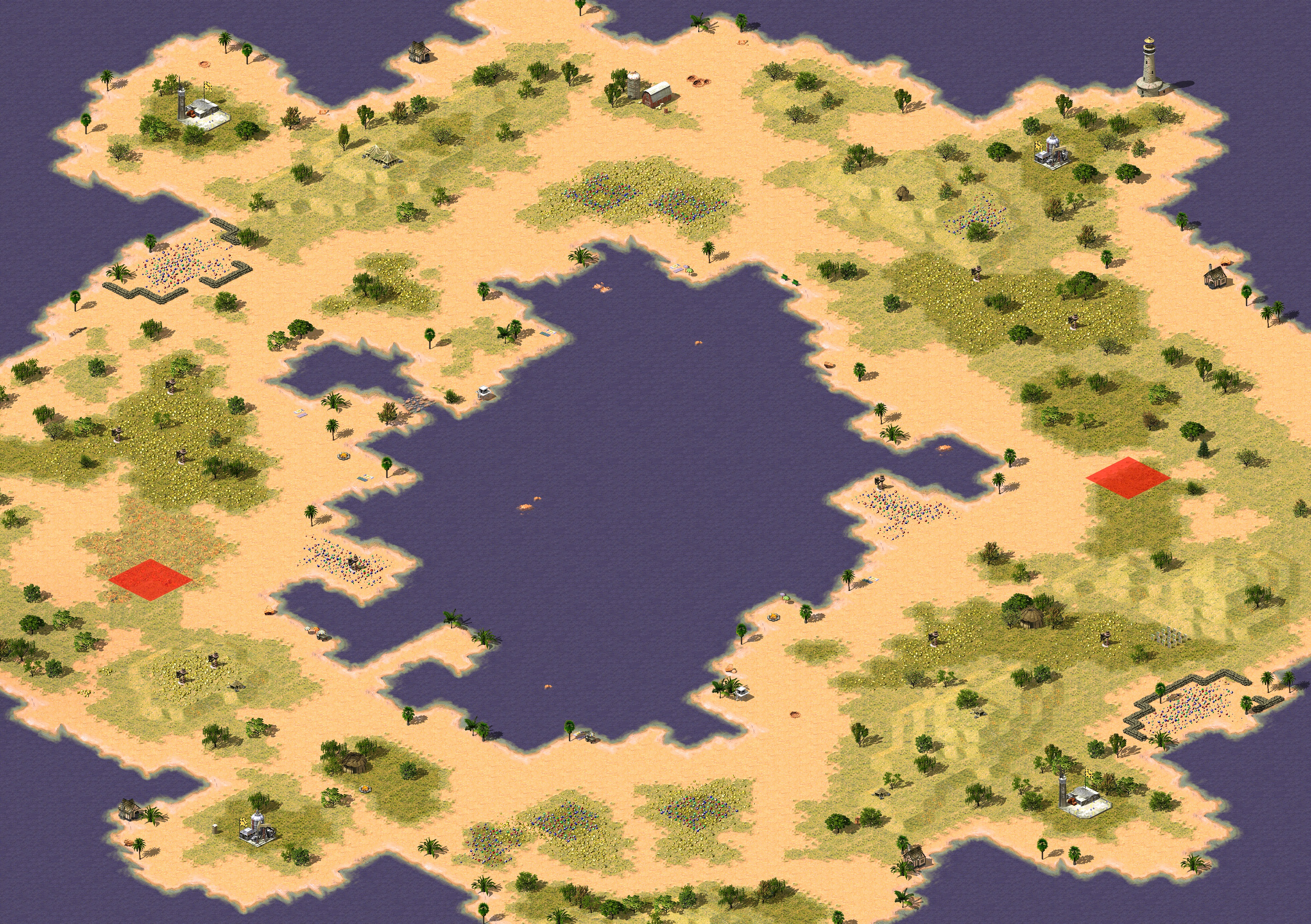Rendered map: Glowing Waters (2)