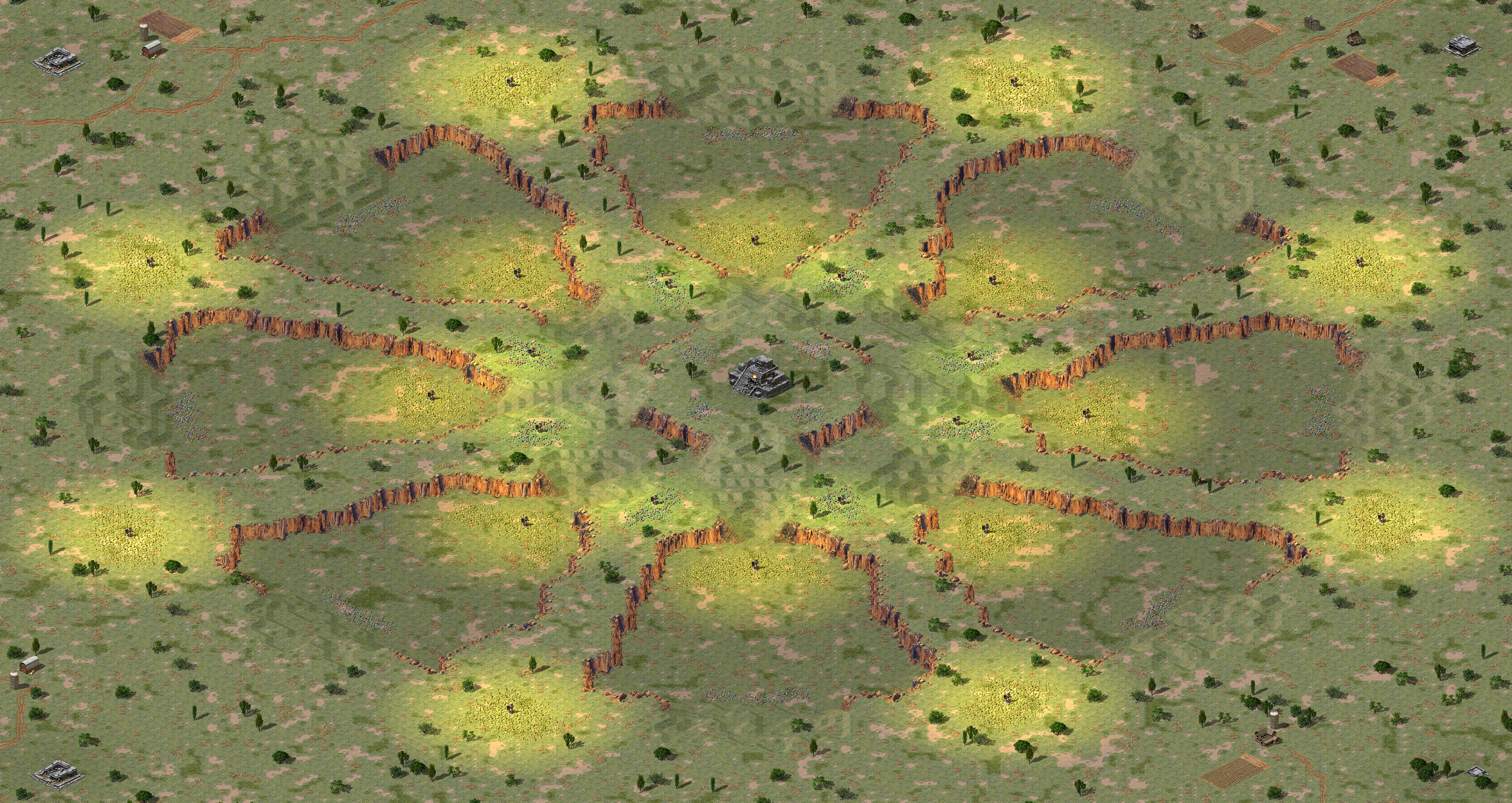 Rendered map: 2025 Melee - Lost Temple (4)