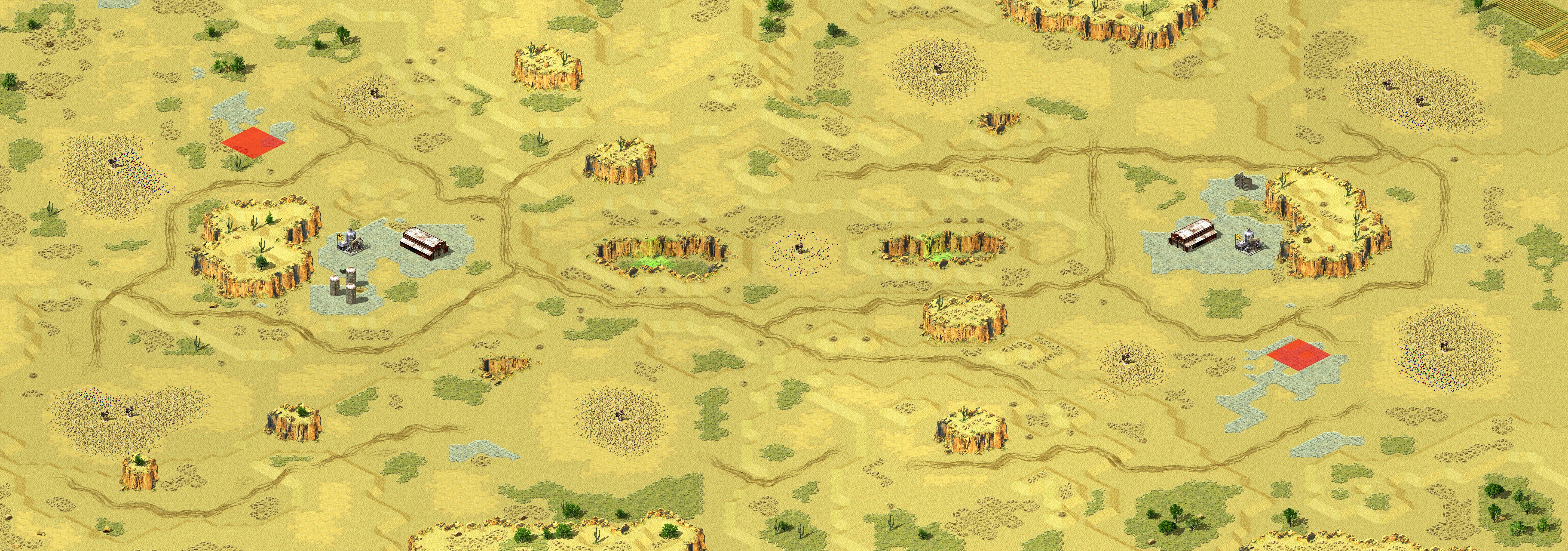 Rendered map: Tiberium Rift (2) Tournament