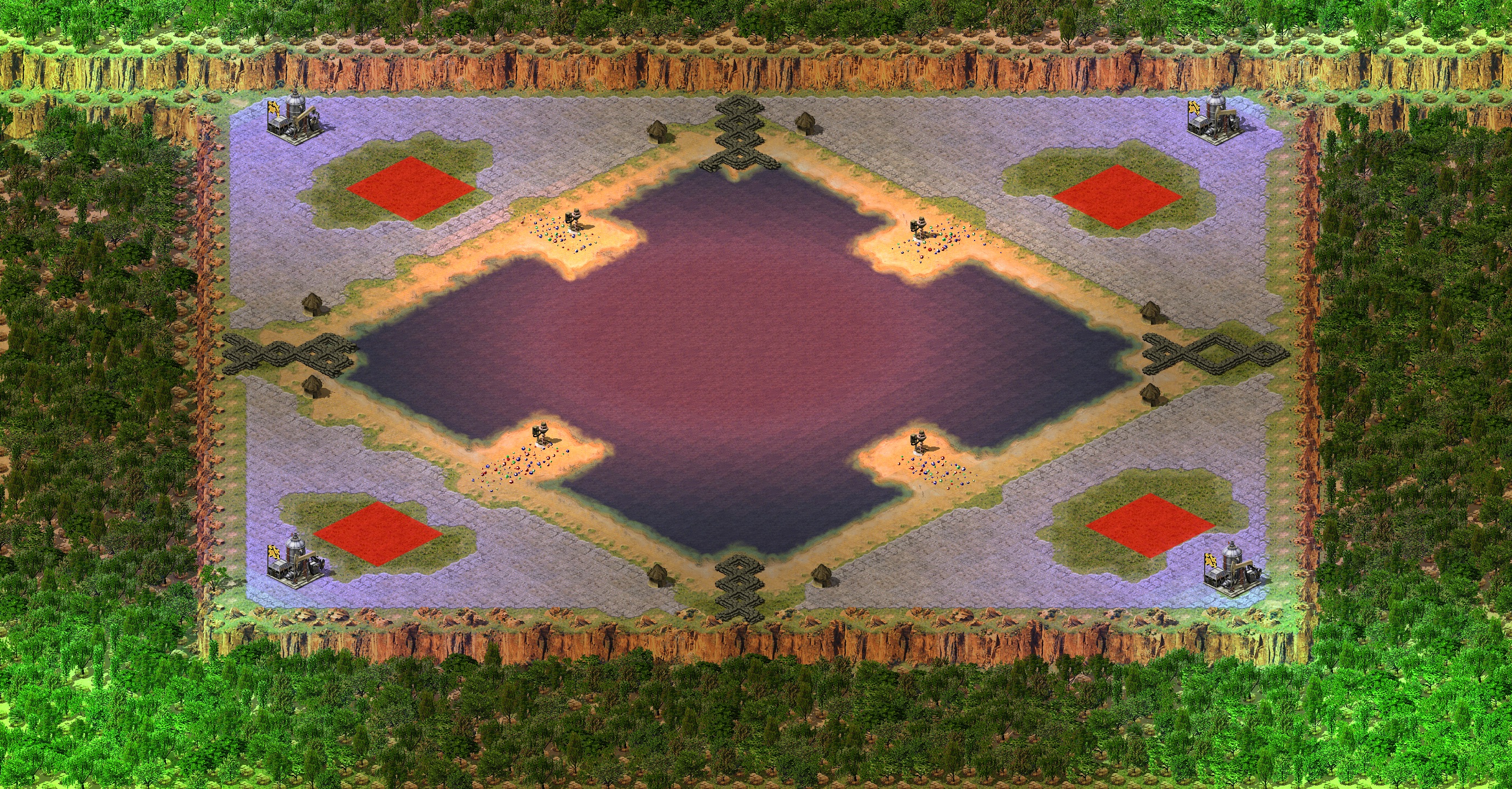 Rendered map: Big Extra Small Map Super + Naval War Final