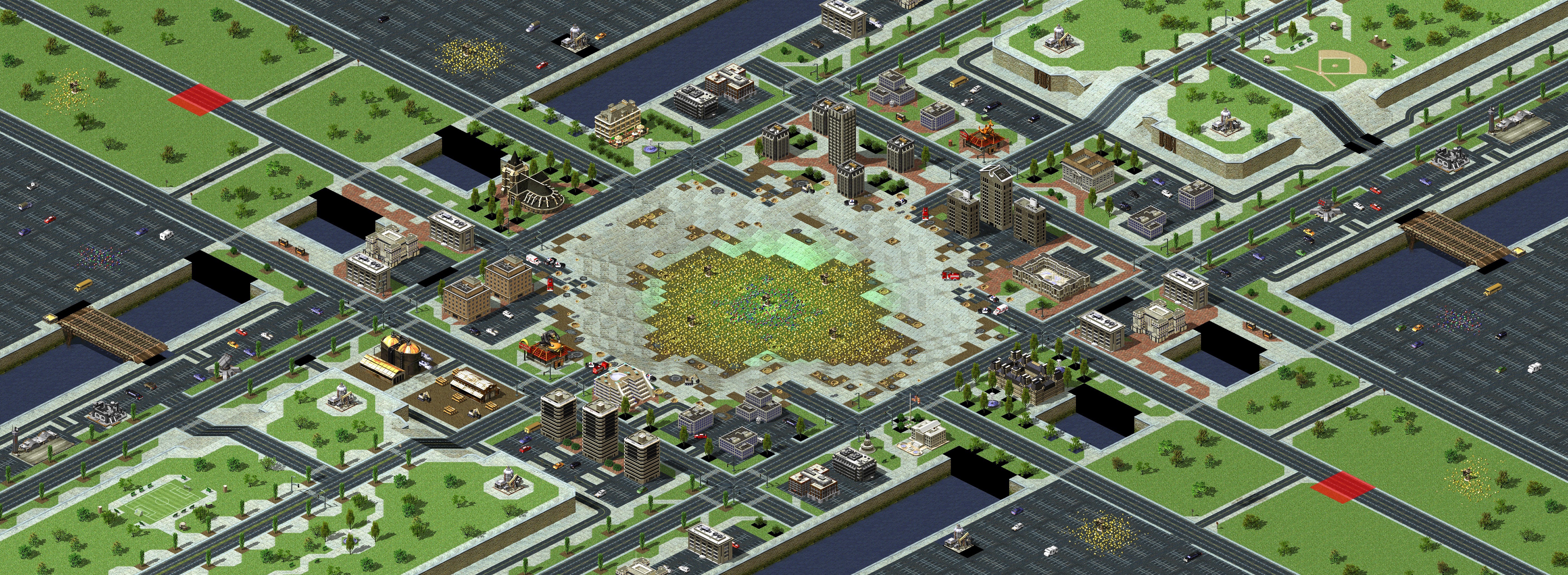Rendered map: No Man's Land