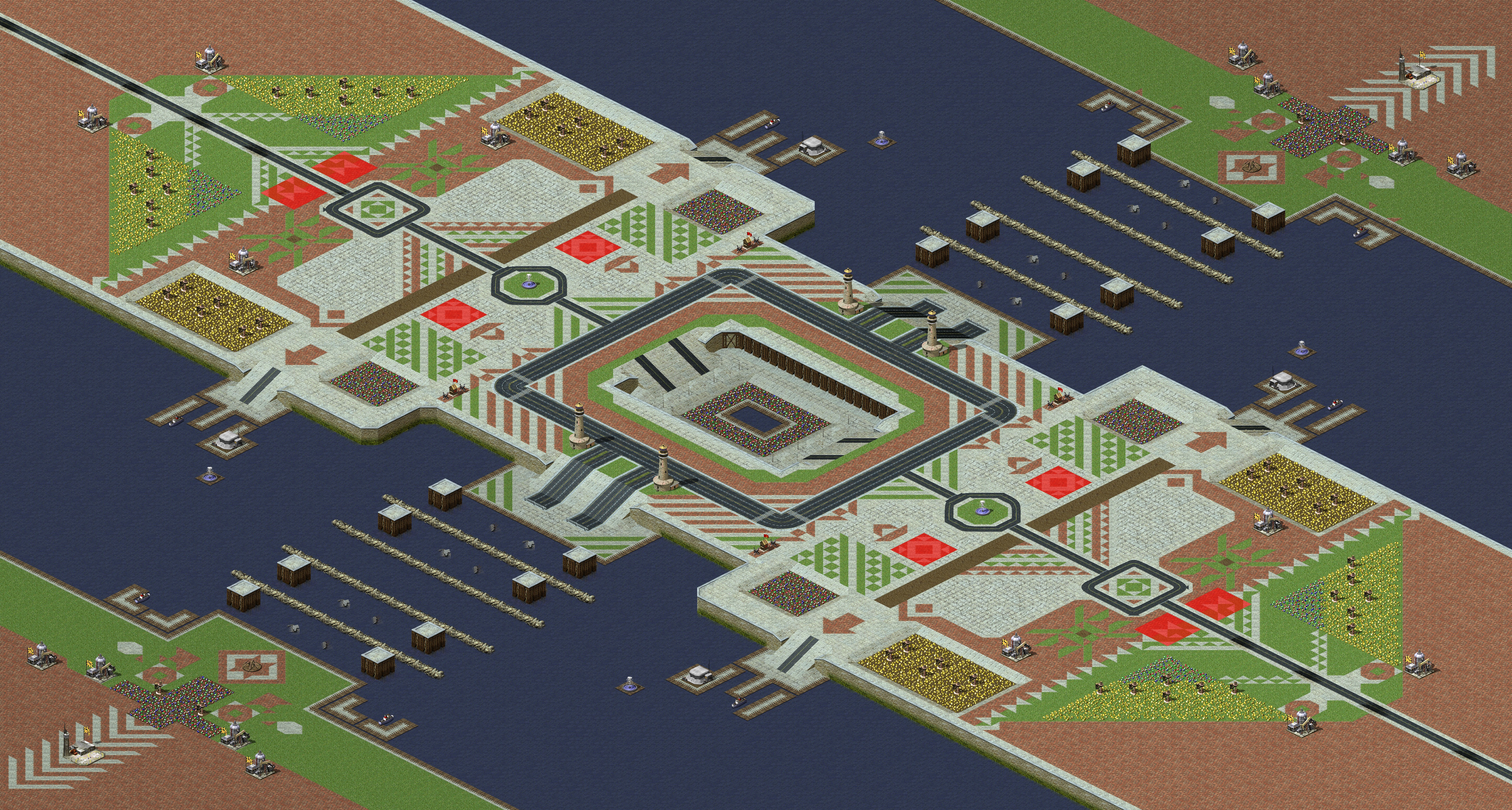 Rendered map: 正式锦标赛地图D-8