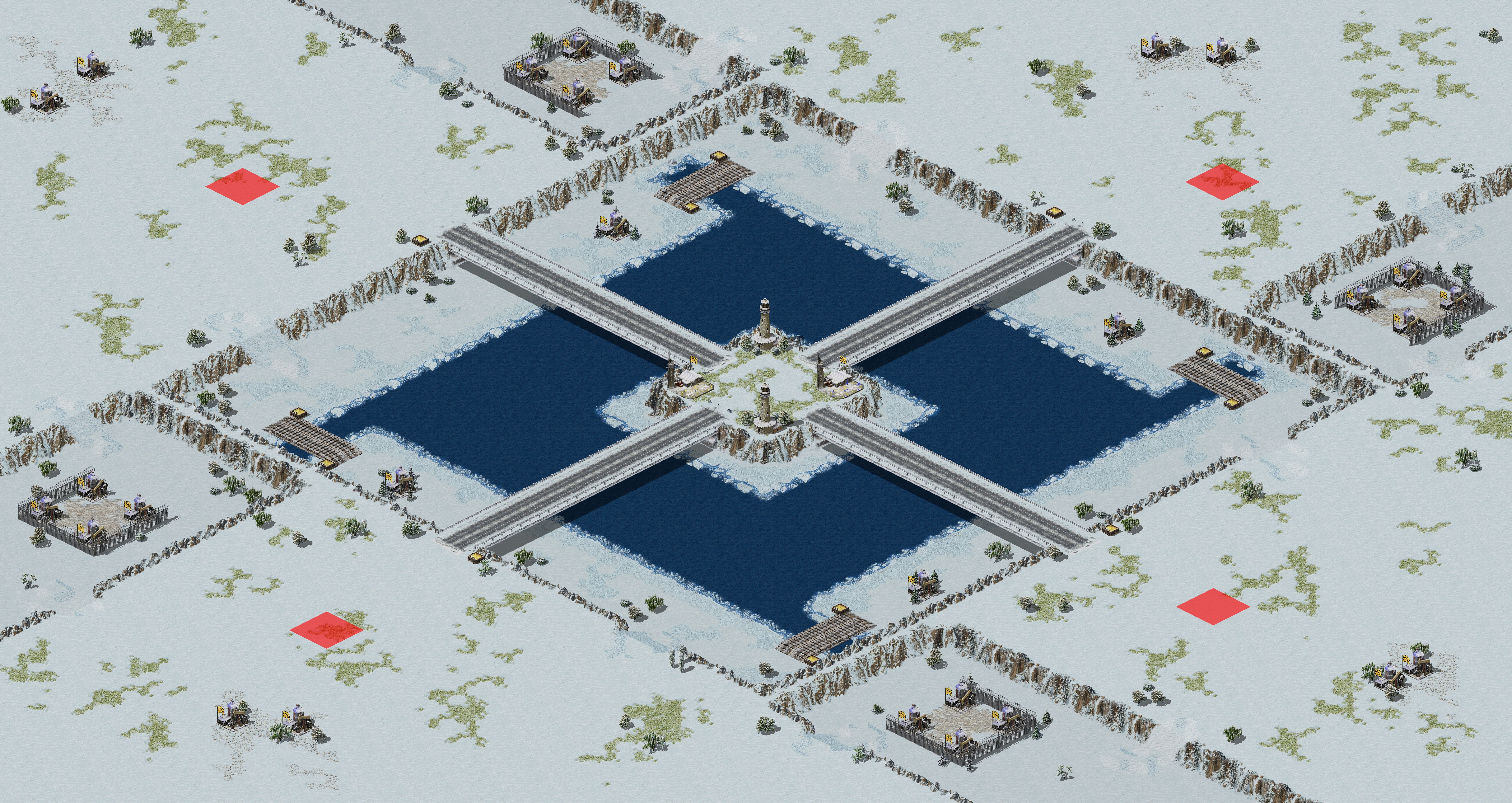 Rendered map: Official Tournament Map (Megawealth)