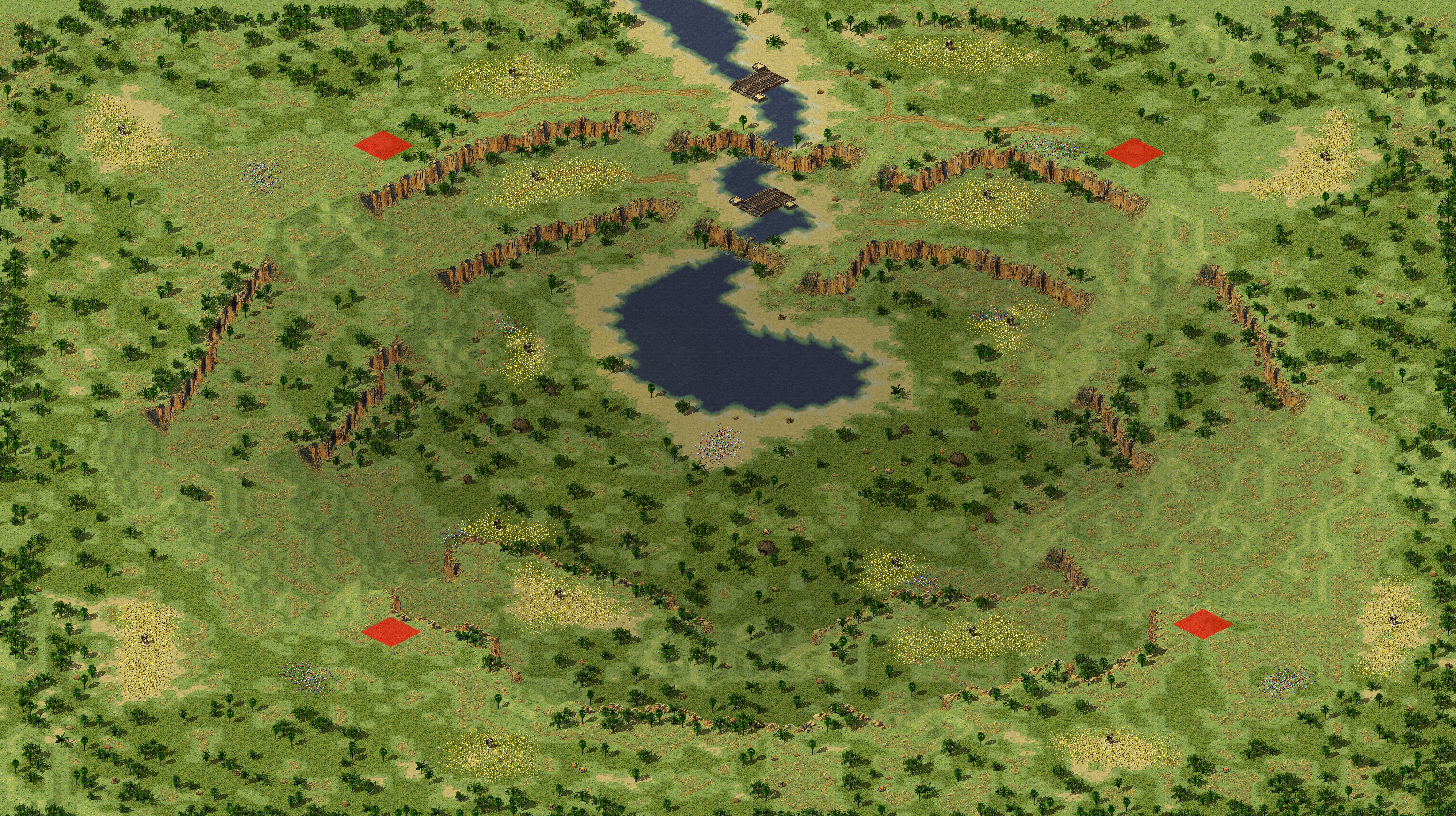 Rendered map: Jungle of Vietnam - YR LE