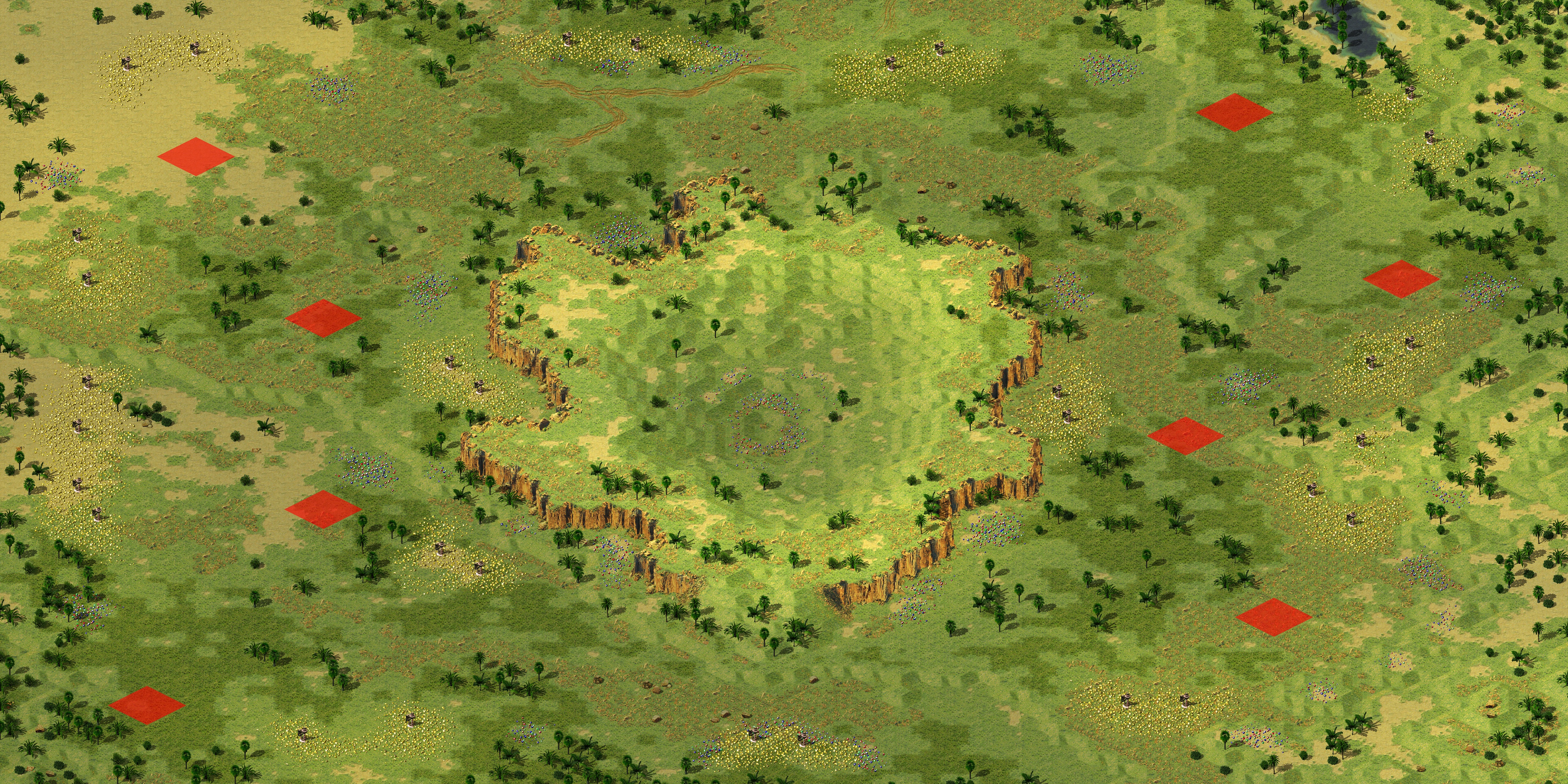 Rendered map: [8] Divide and Conquer (4v4)