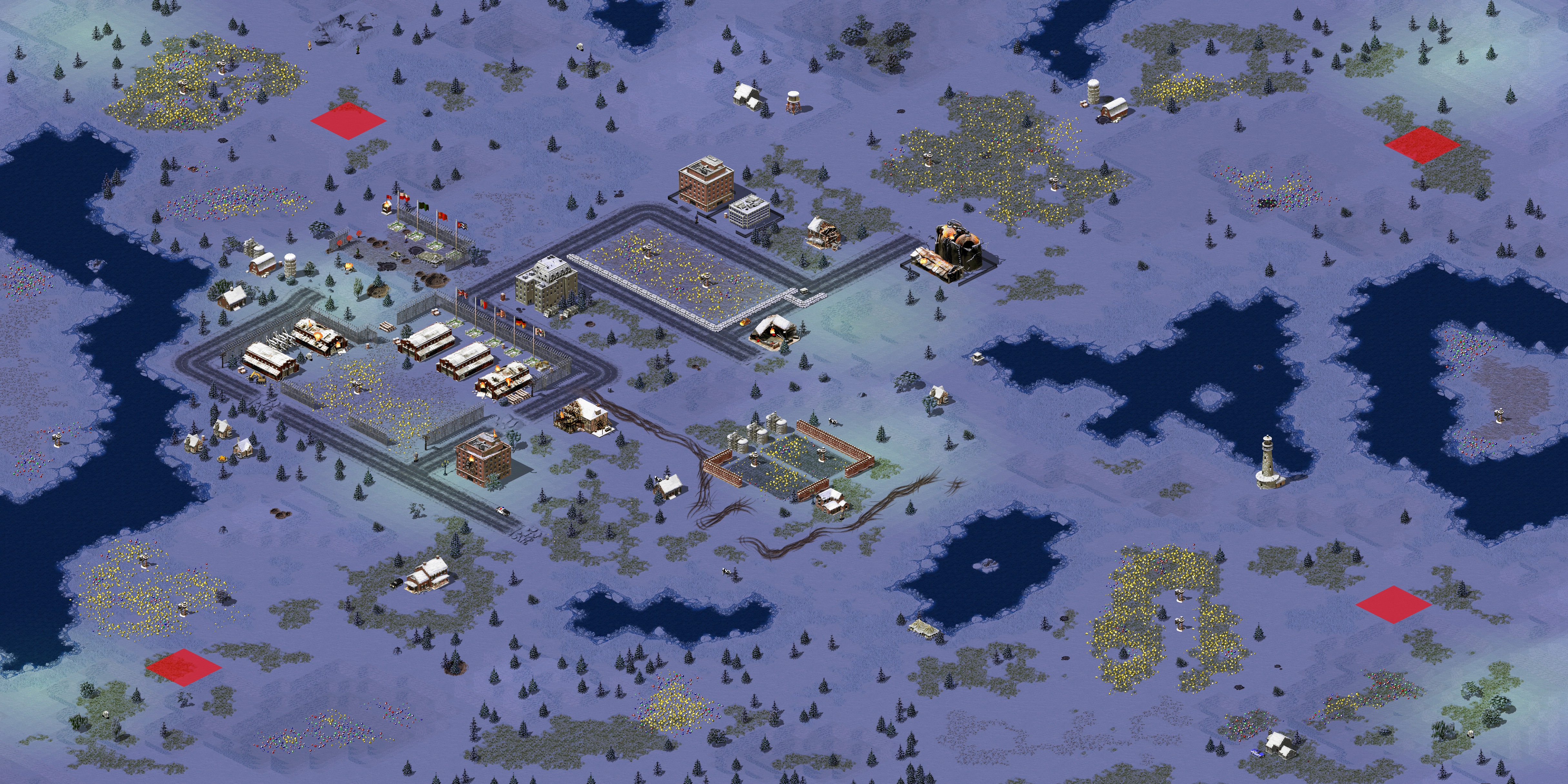 Rendered map: Savage Winter