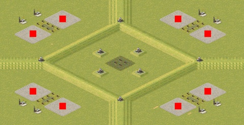 Rendered preview of High Ground (2v2v2v2)