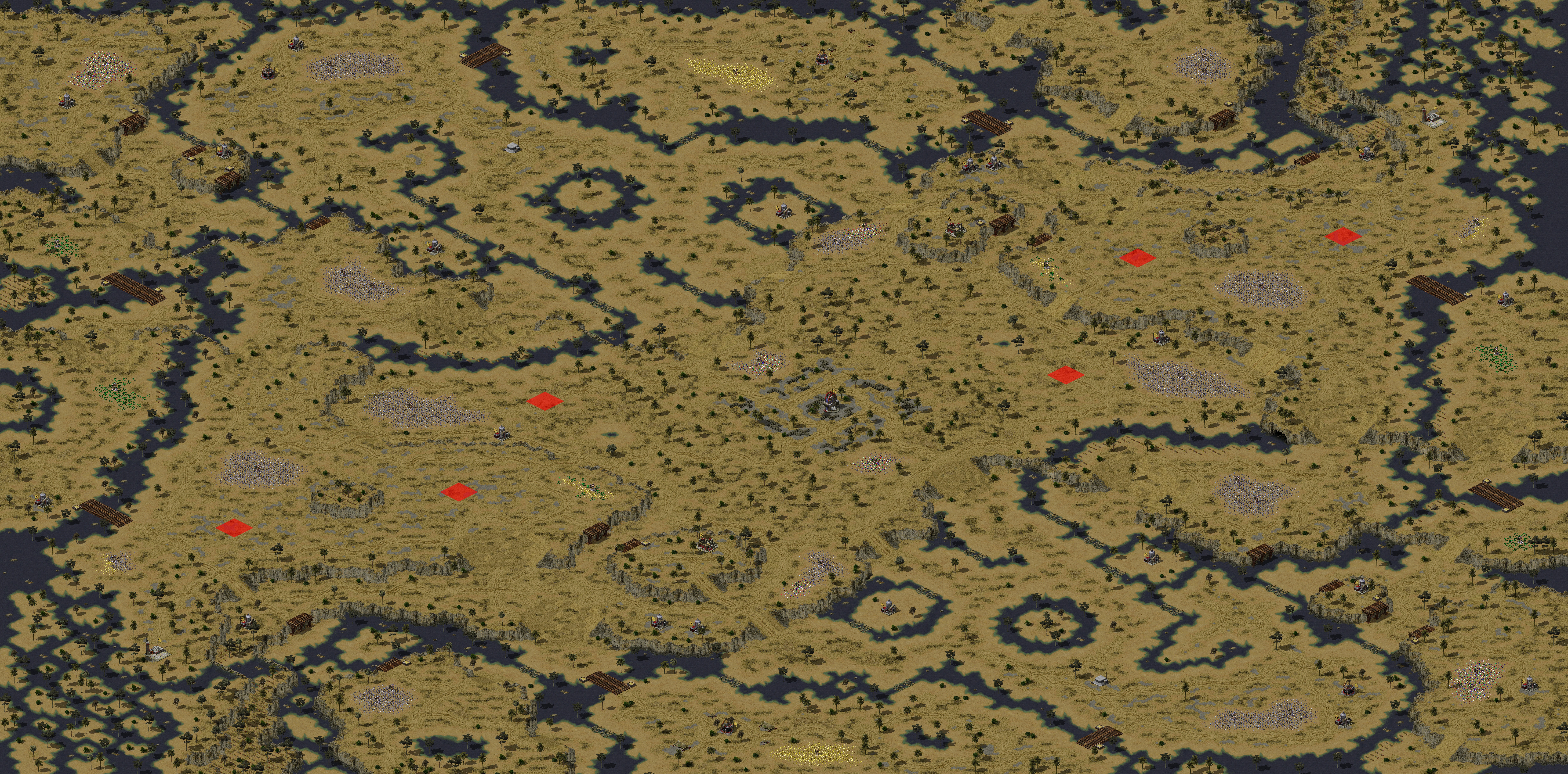 Rendered map: Paradise Warfare