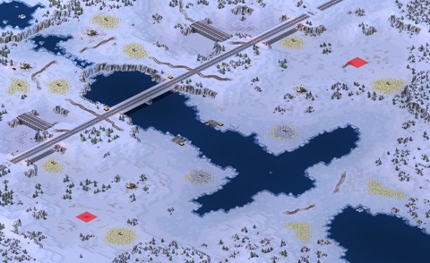 Rendered preview of [2] Fridge Bridge Snowscape v2