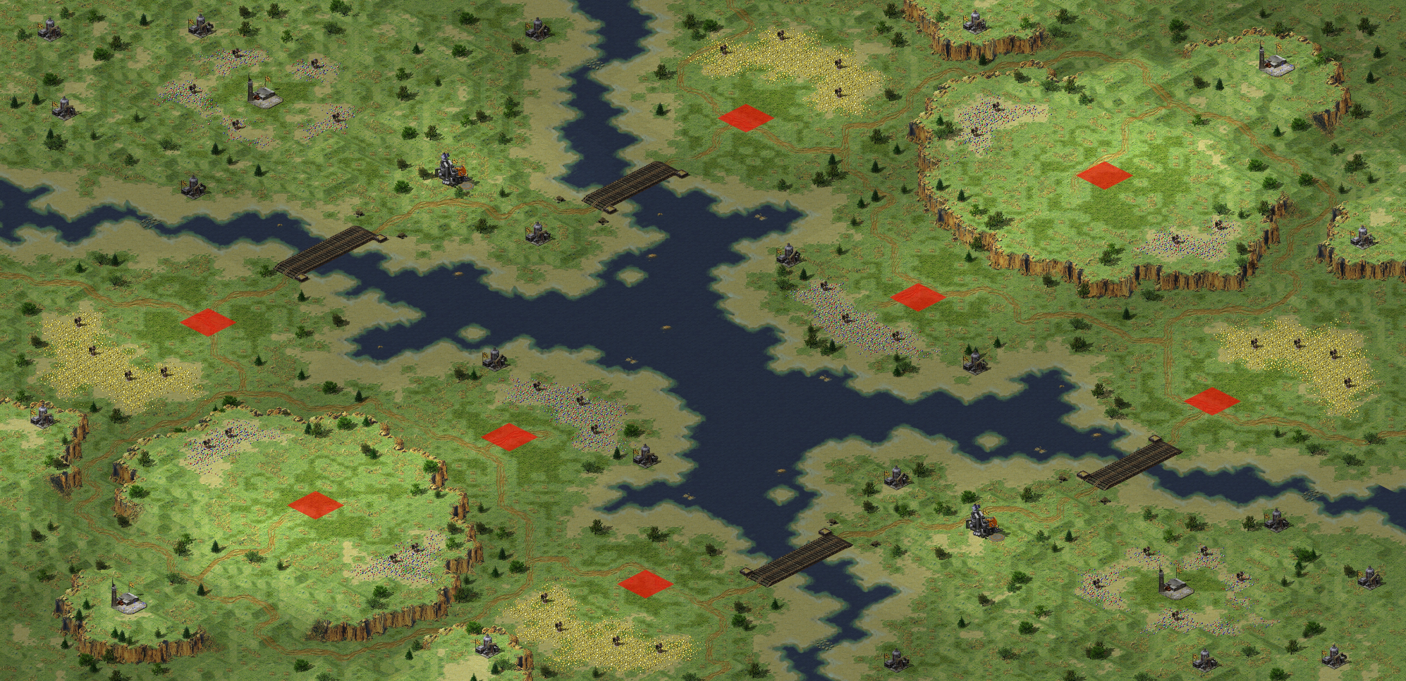 Rendered map: Static Peace